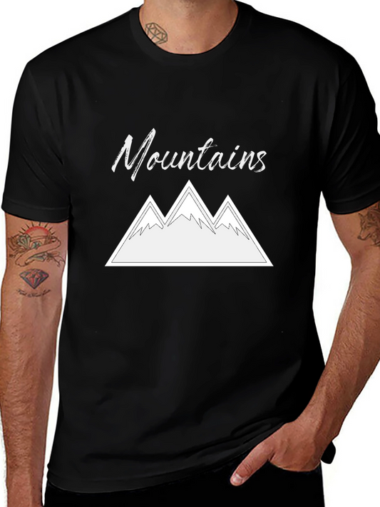 Mountains Graphic T-Shirt