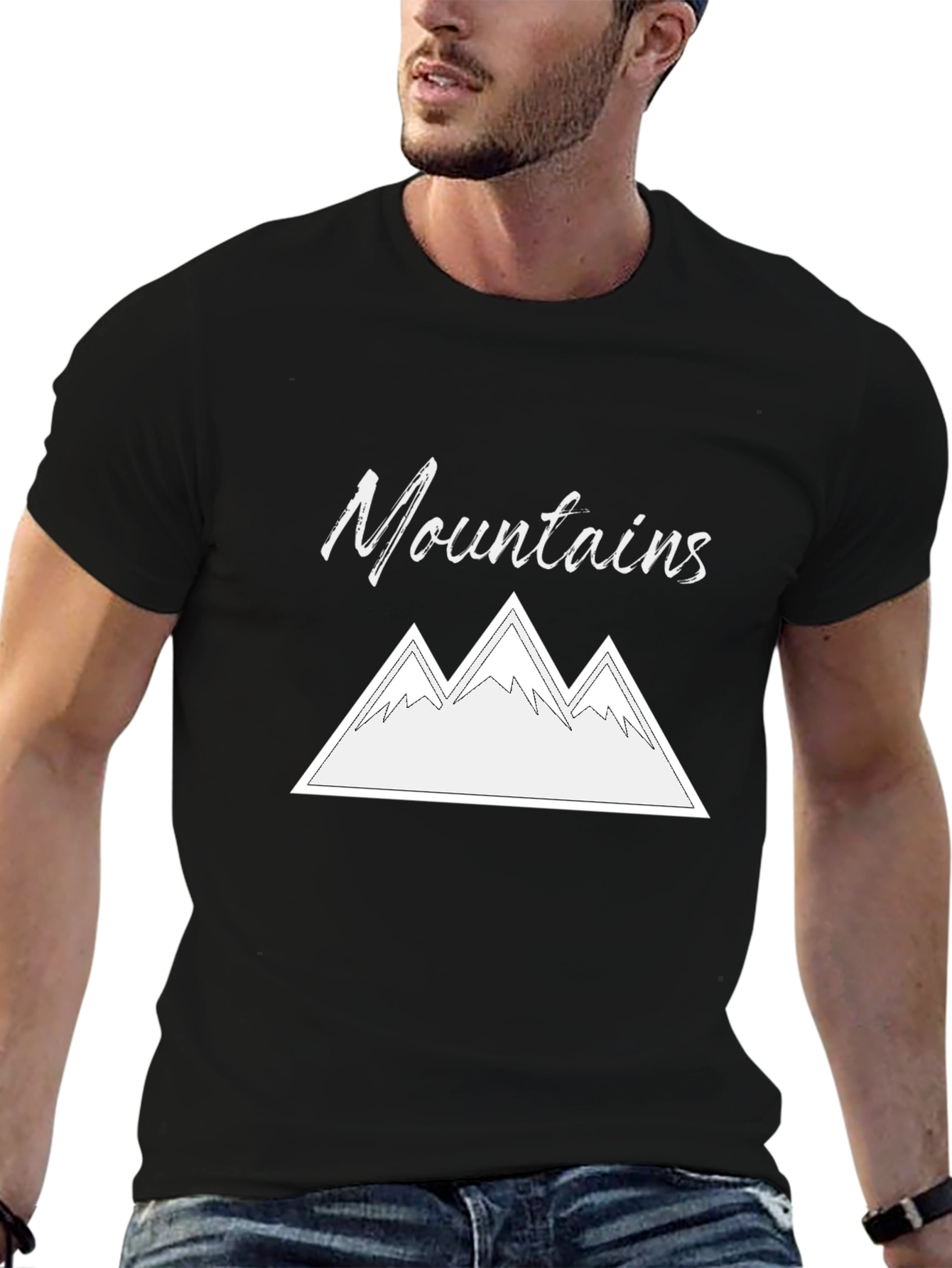 Mountains Graphic T-Shirt