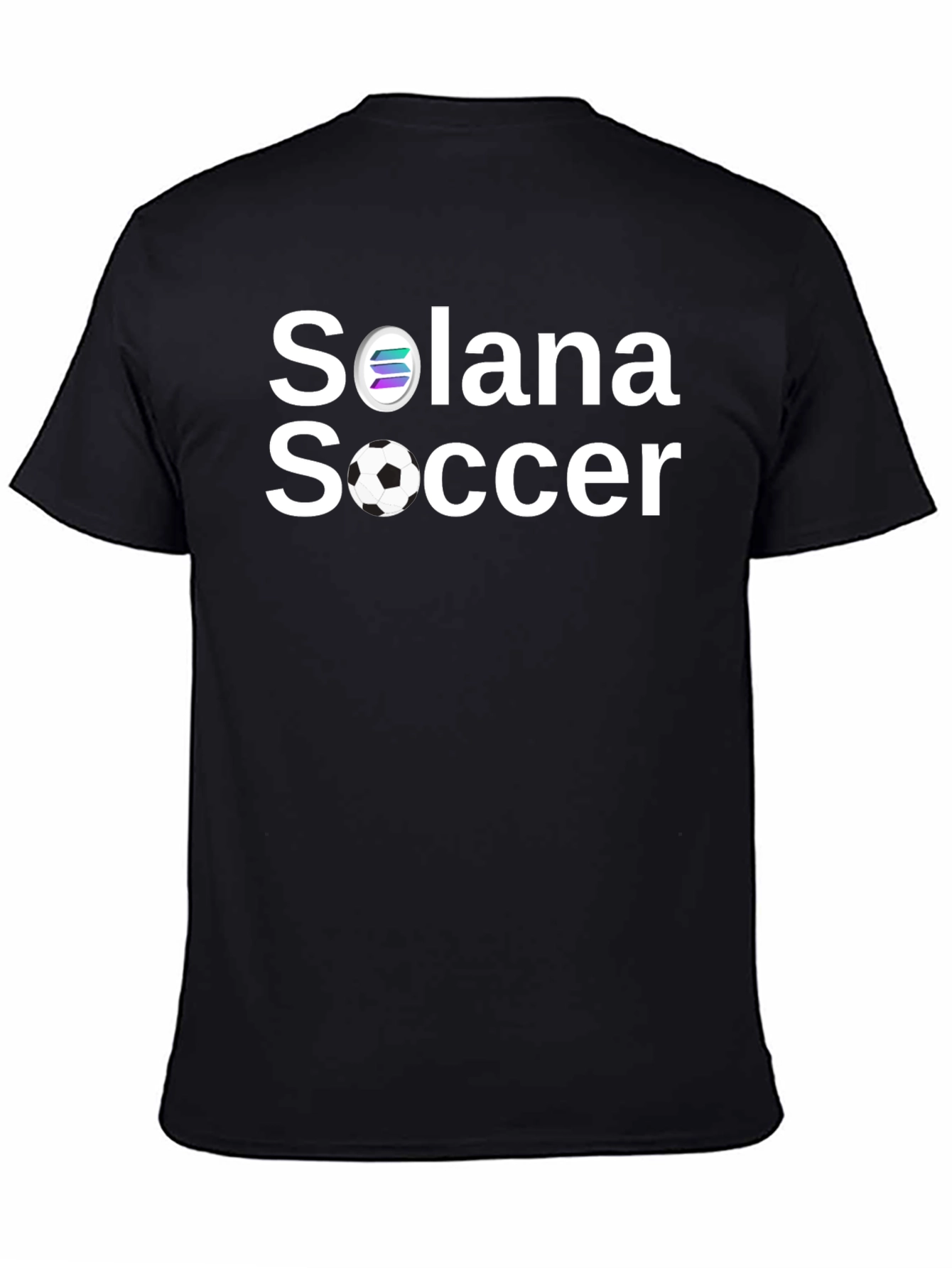 Solana Soccer Black T-Shirt