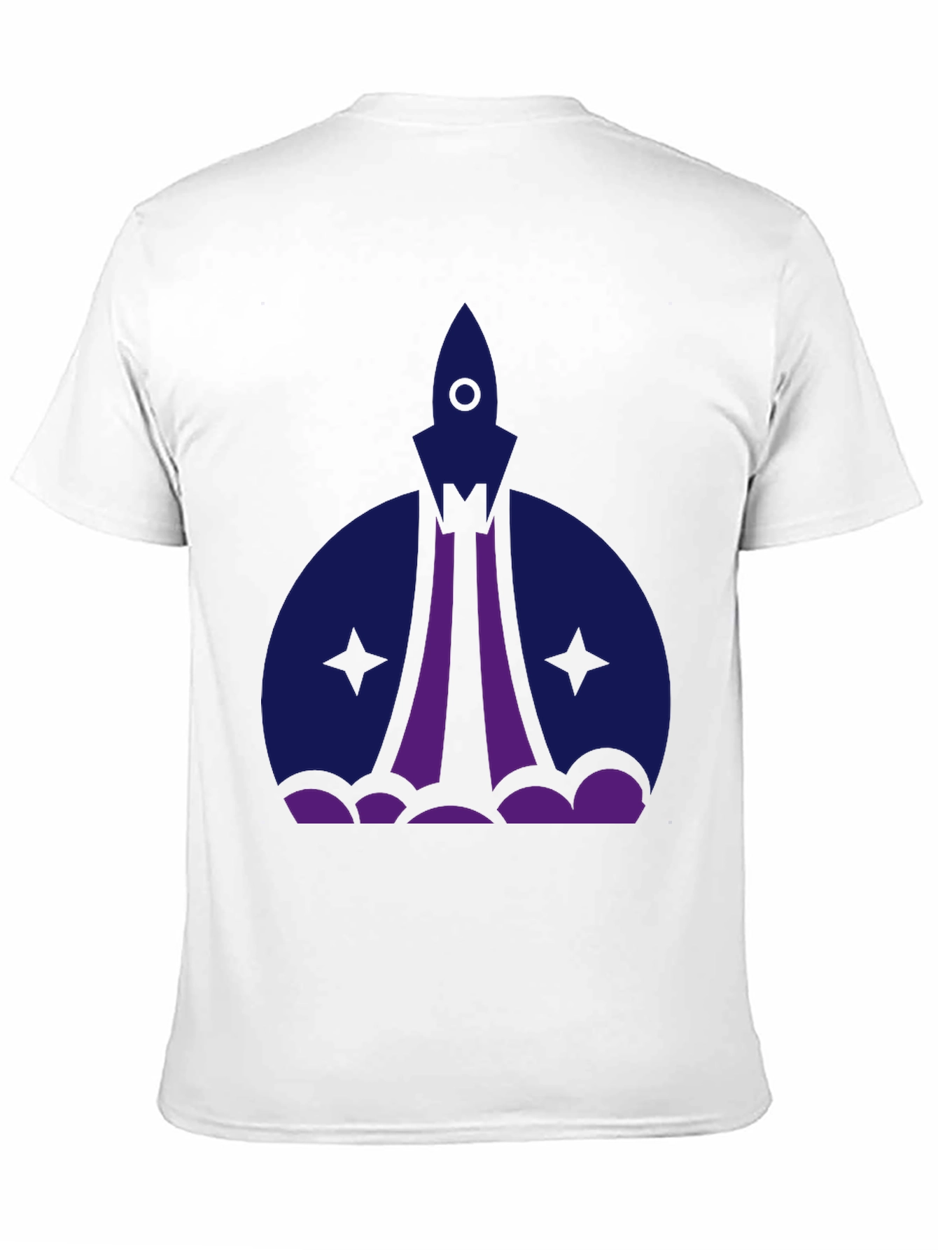 Rocket Launch Graphic Tee - Black Unisex Shirt