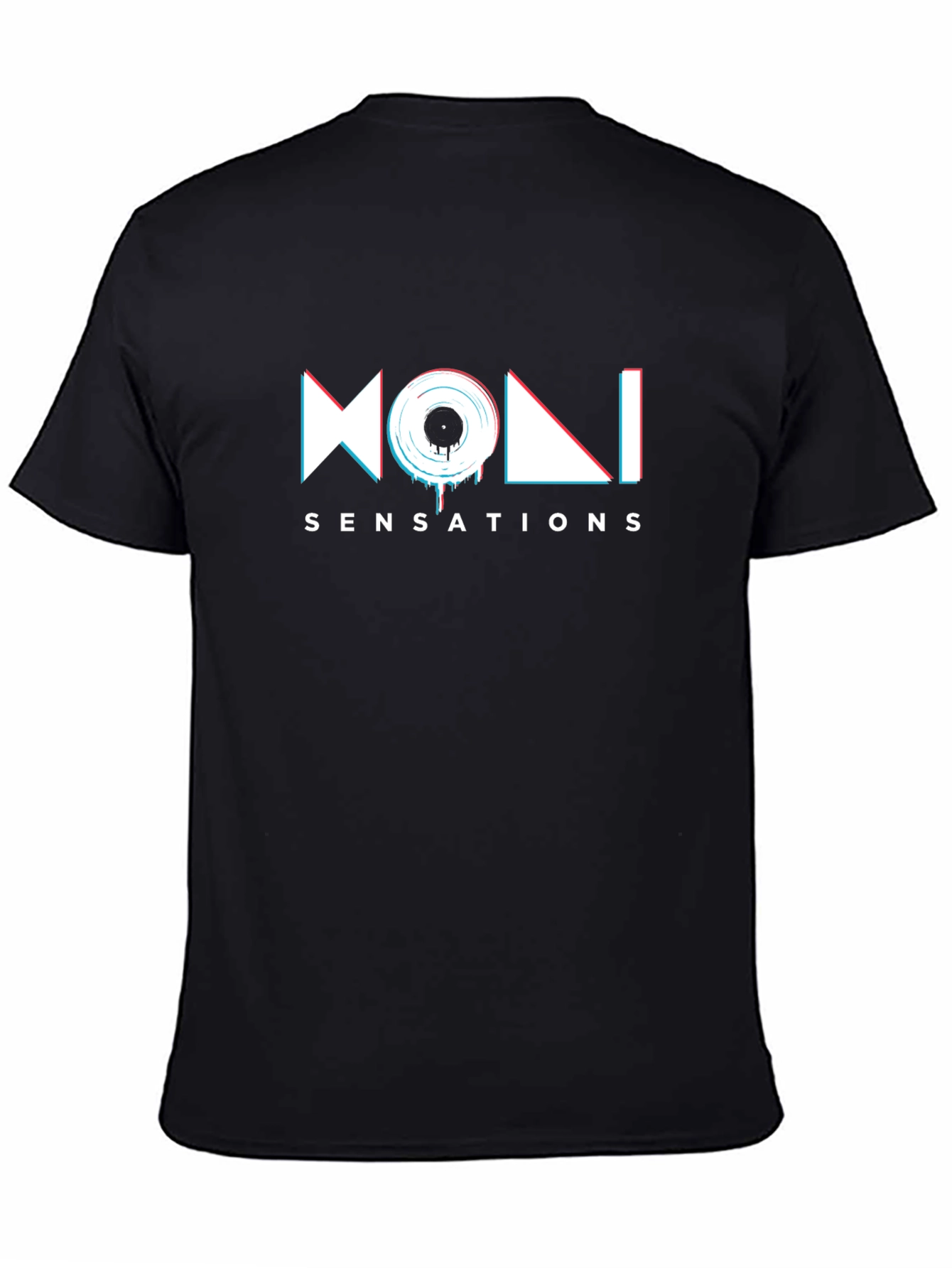 MONI Sensations Black Graphic T-Shirt