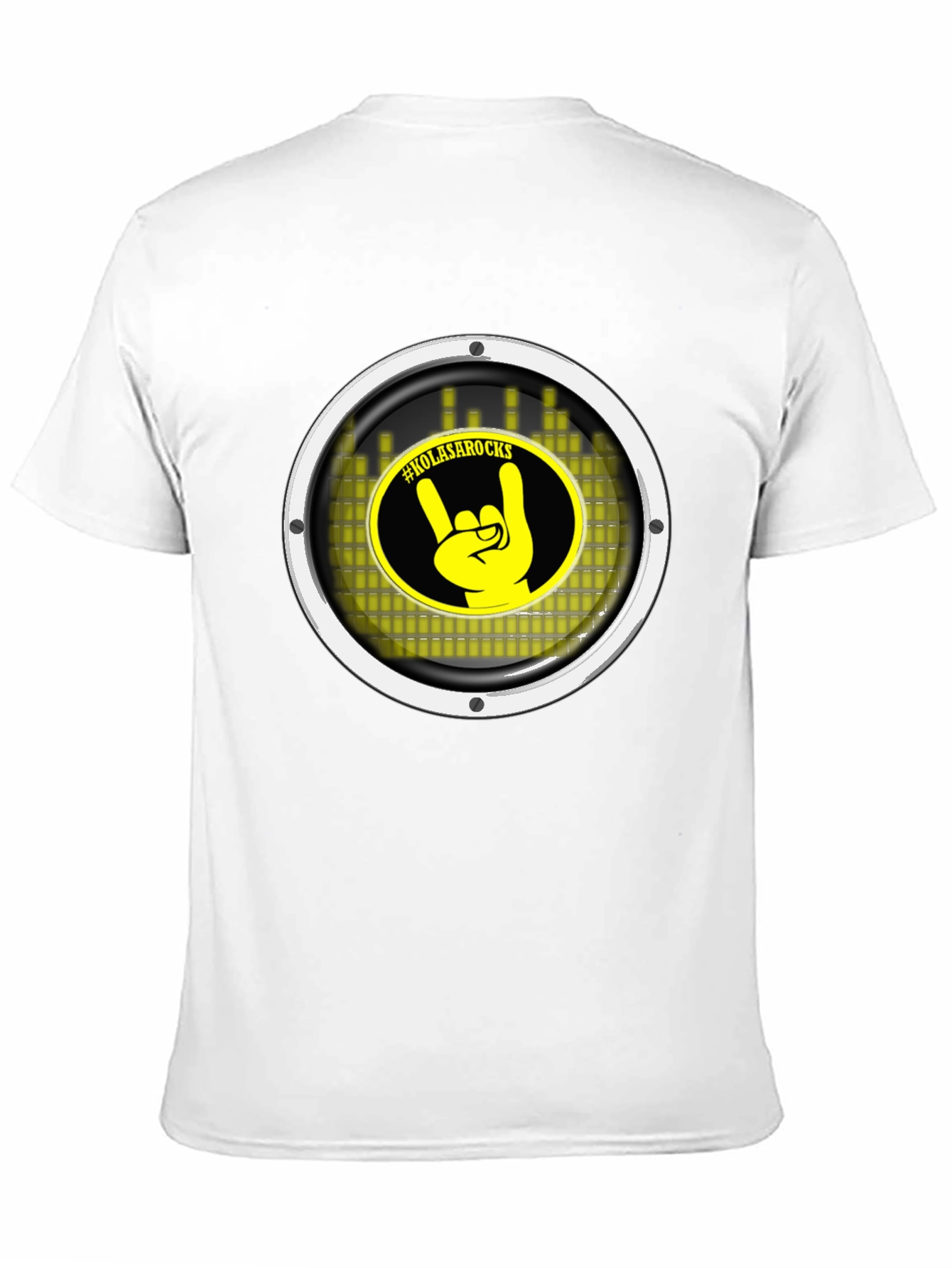 KOLASAROCKS Graphic Tee - Black Crew Neck