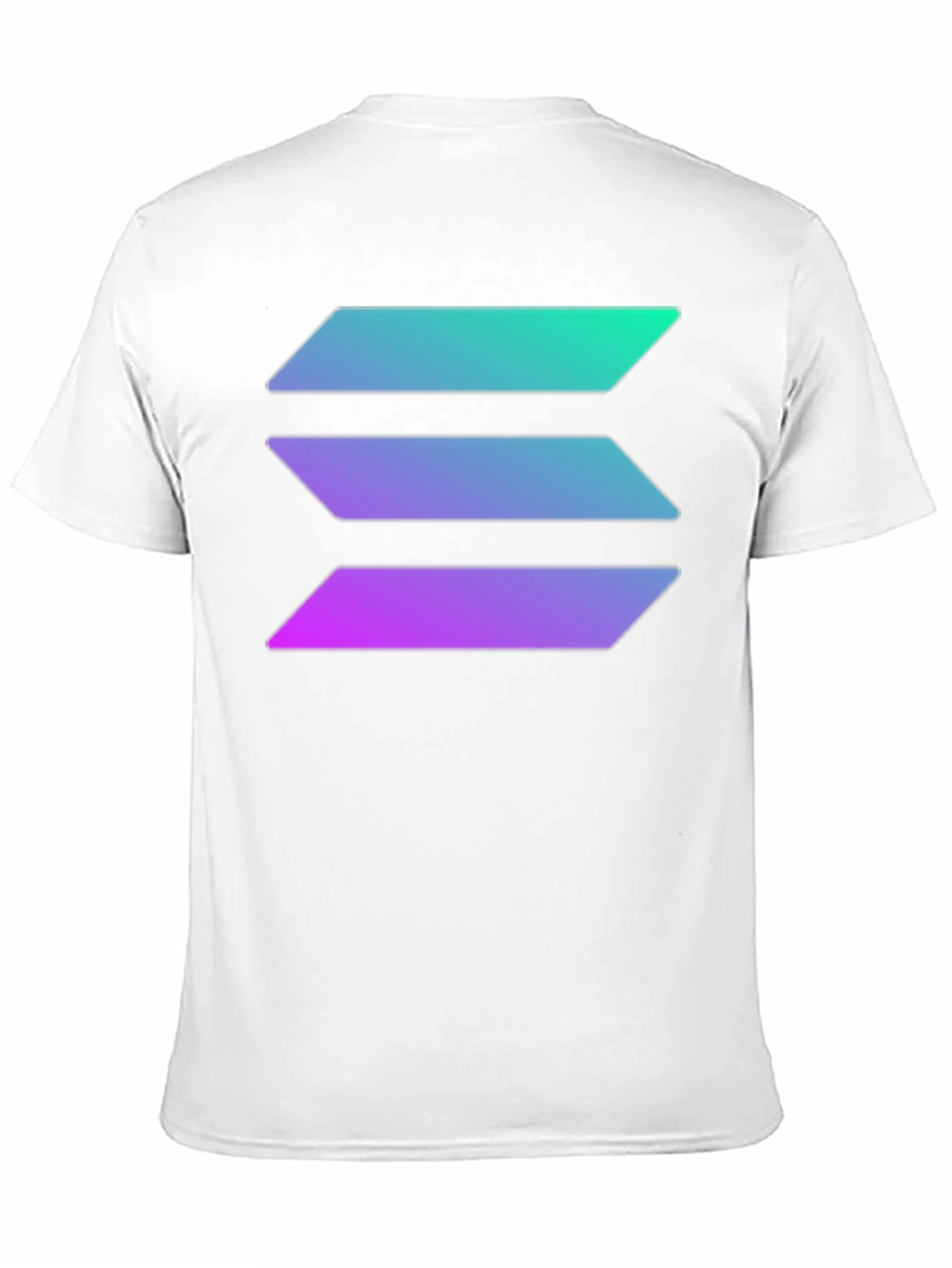 Solana Crypto T-Shirt - Black Tee