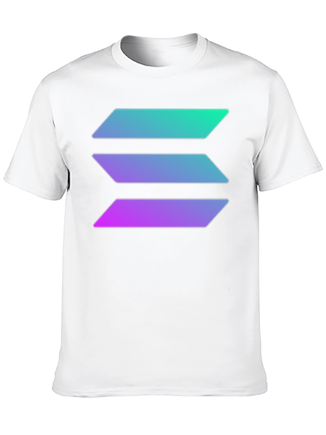 Solana Crypto T-Shirt - Black Tee