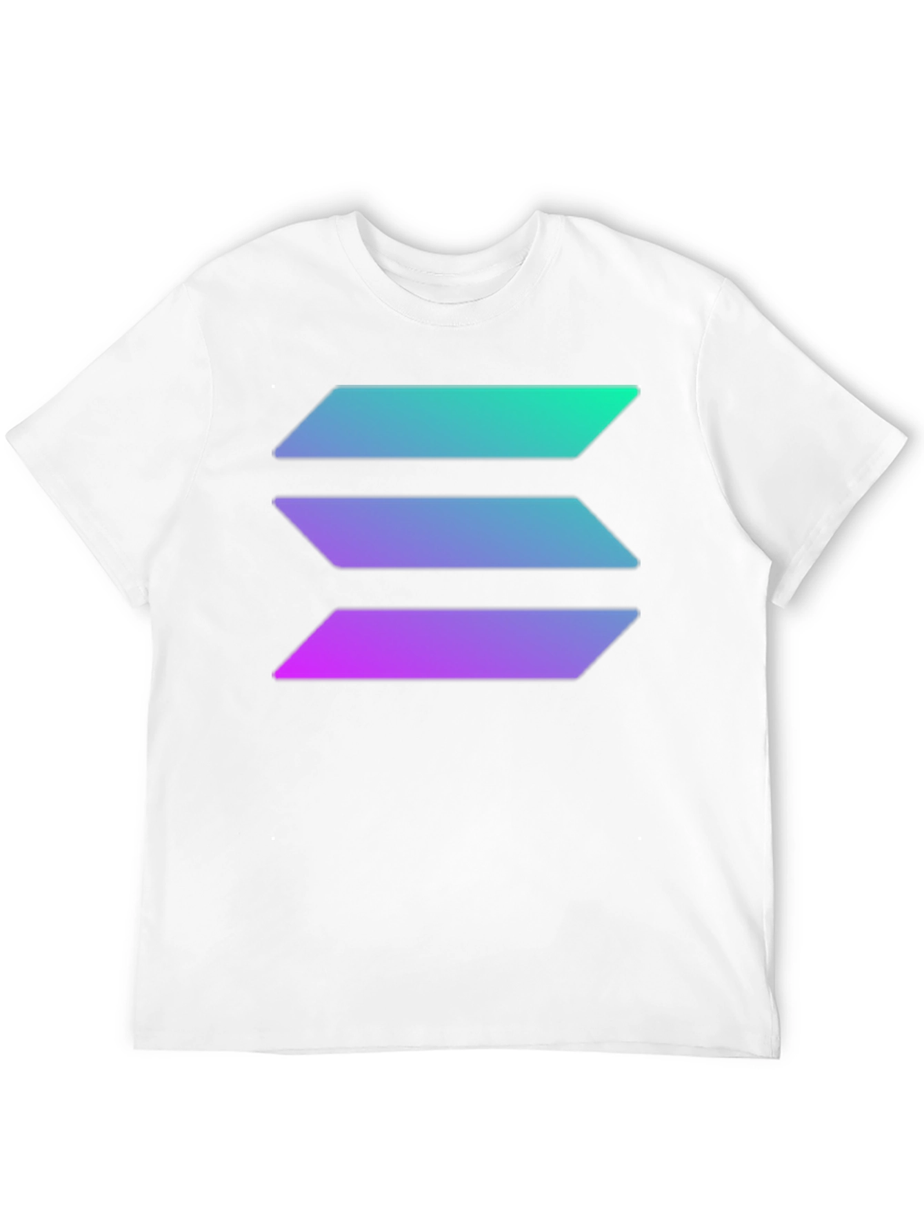 Solana Crypto T-Shirt - Black Tee