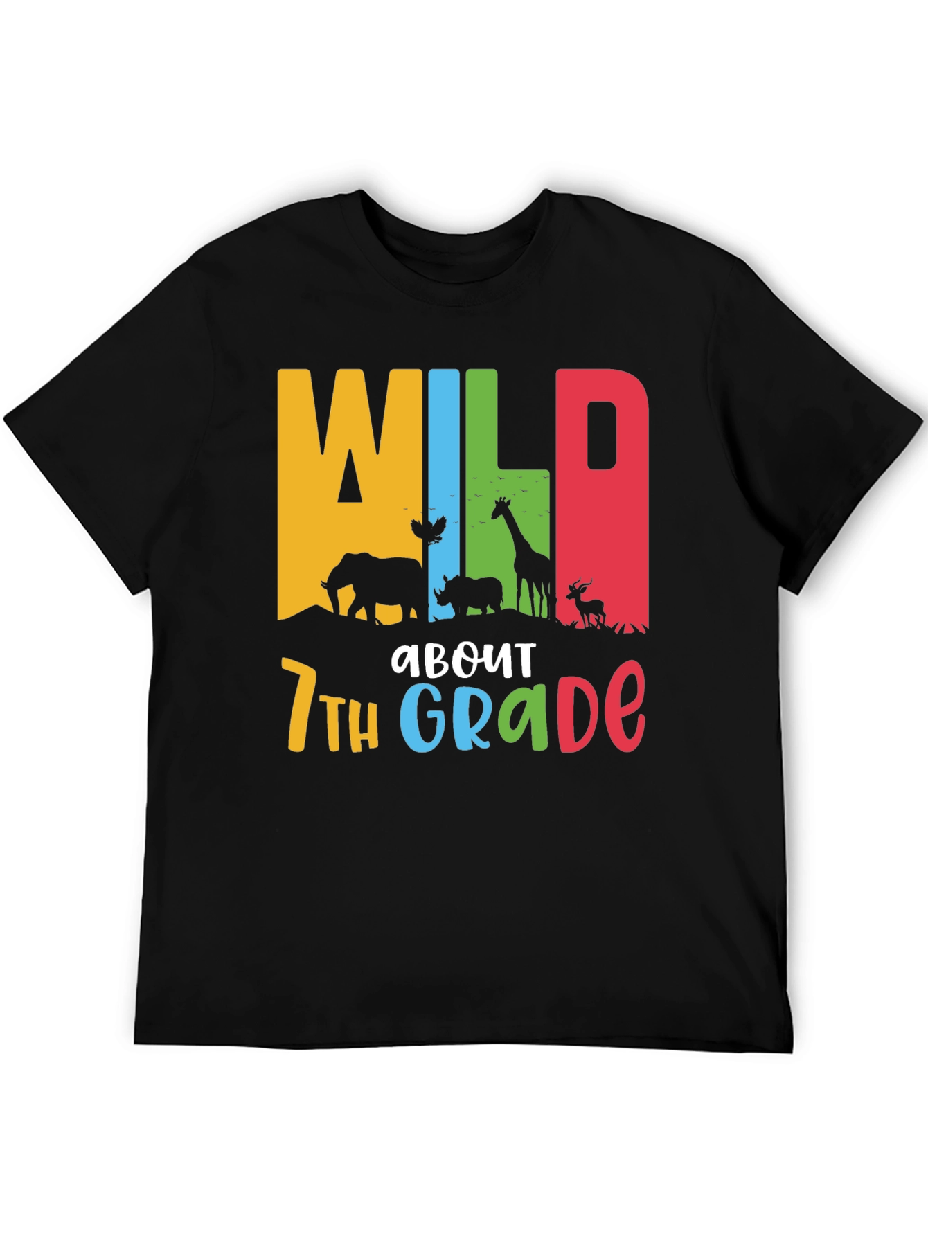 Wild About 7th Grade T-Shirt