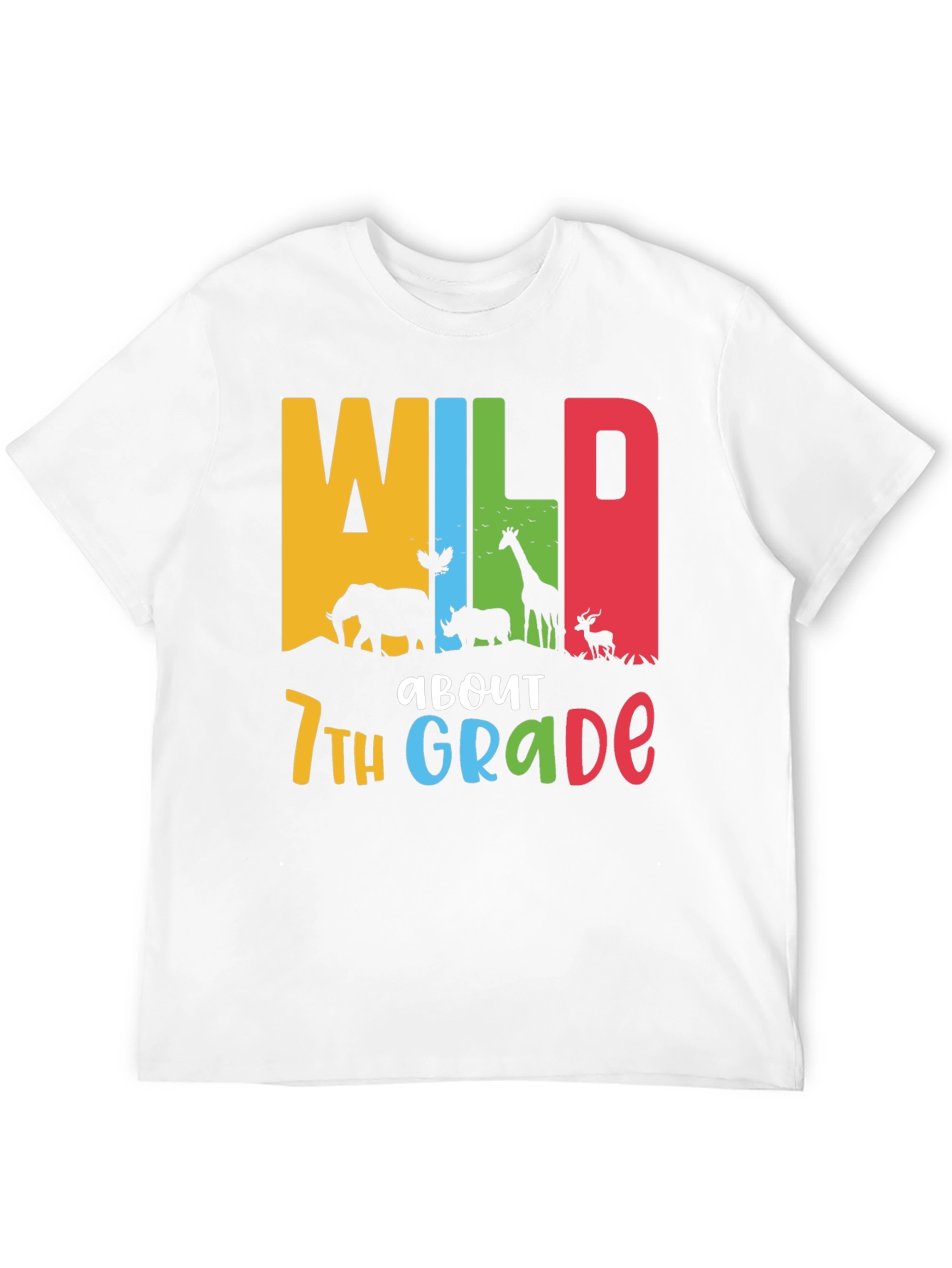 Wild About 7th Grade T-Shirt
