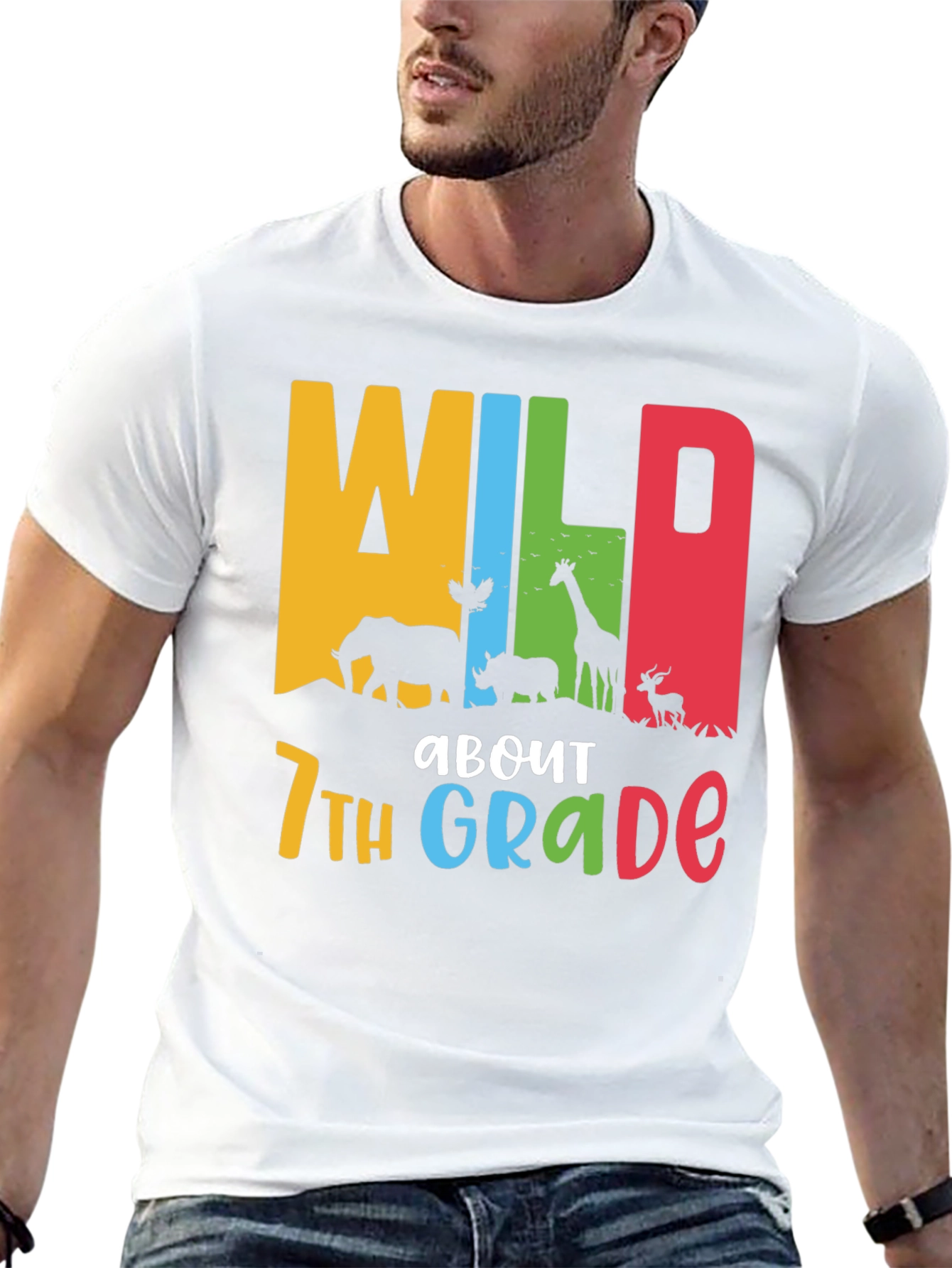 Wild About 7th Grade T-Shirt