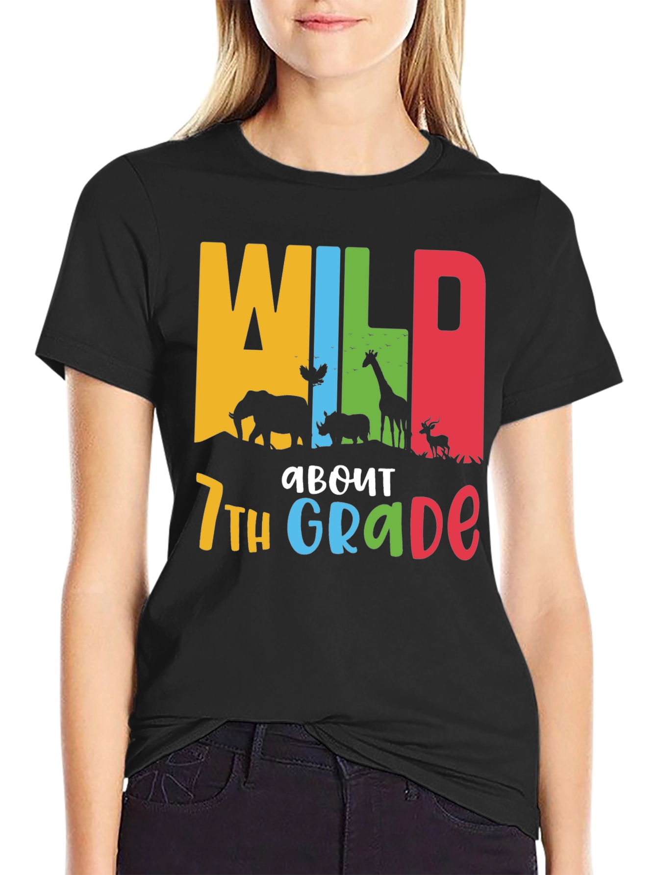 Wild About 7th Grade T-Shirt