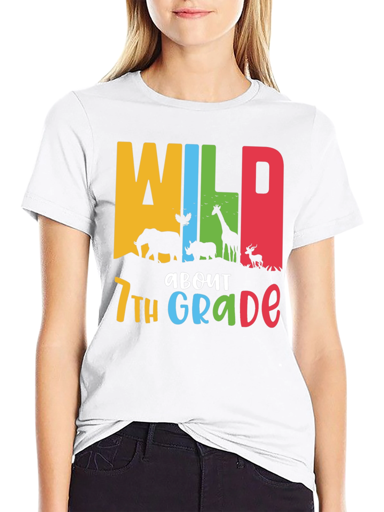 Wild About 7th Grade T-Shirt