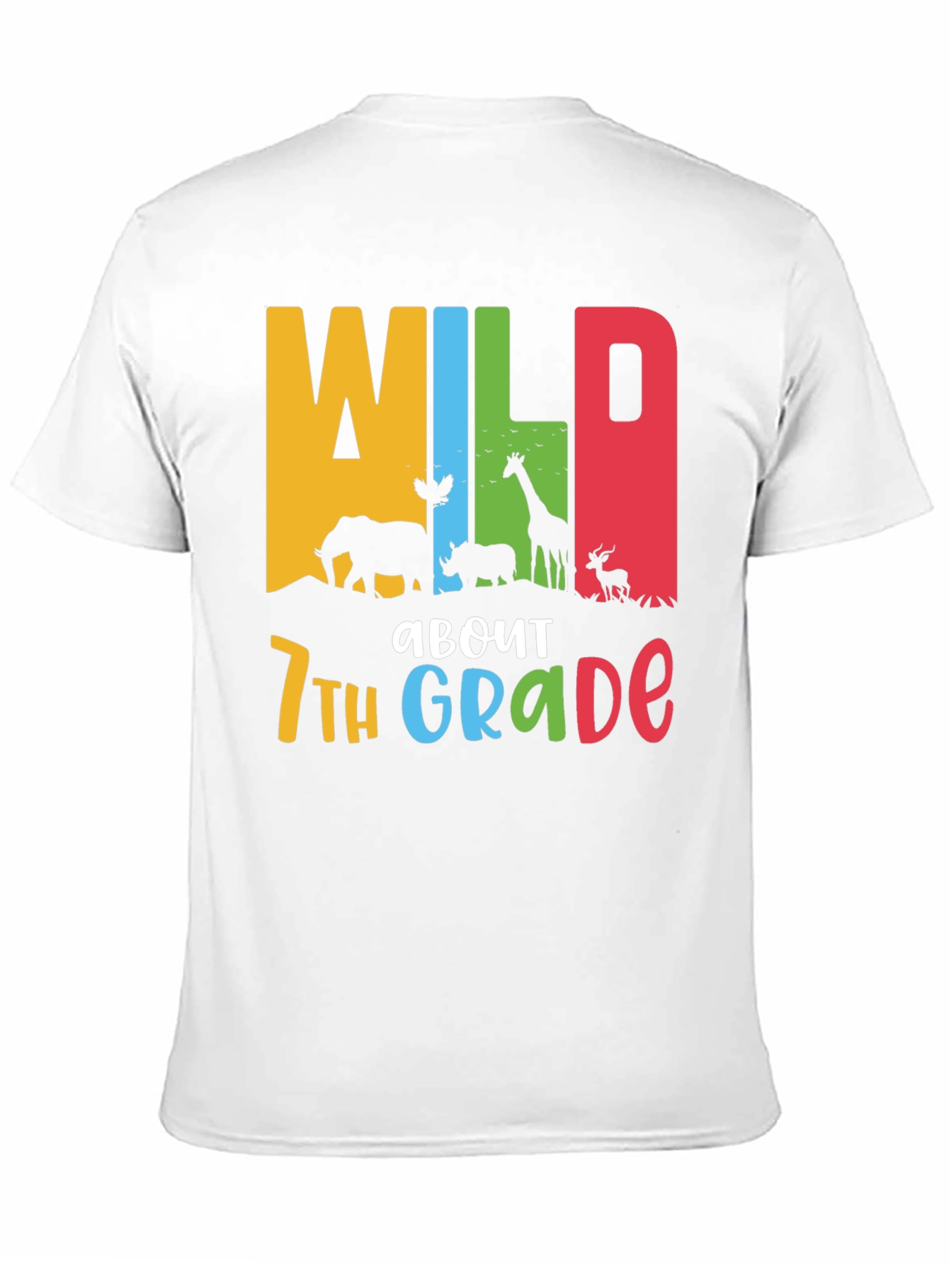 Wild About 7th Grade T-Shirt