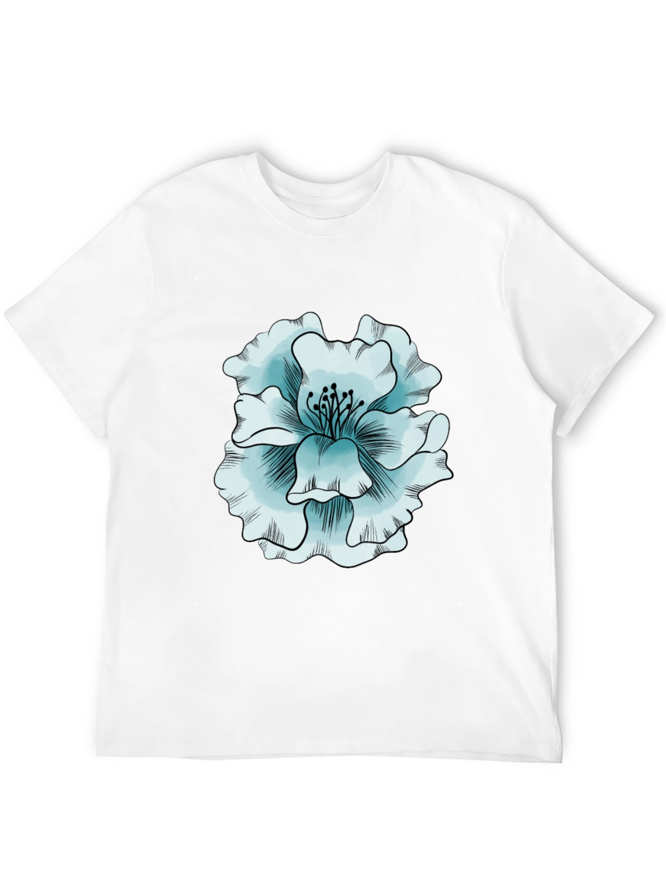 Floral Print Tee - Stylish & Comfortable