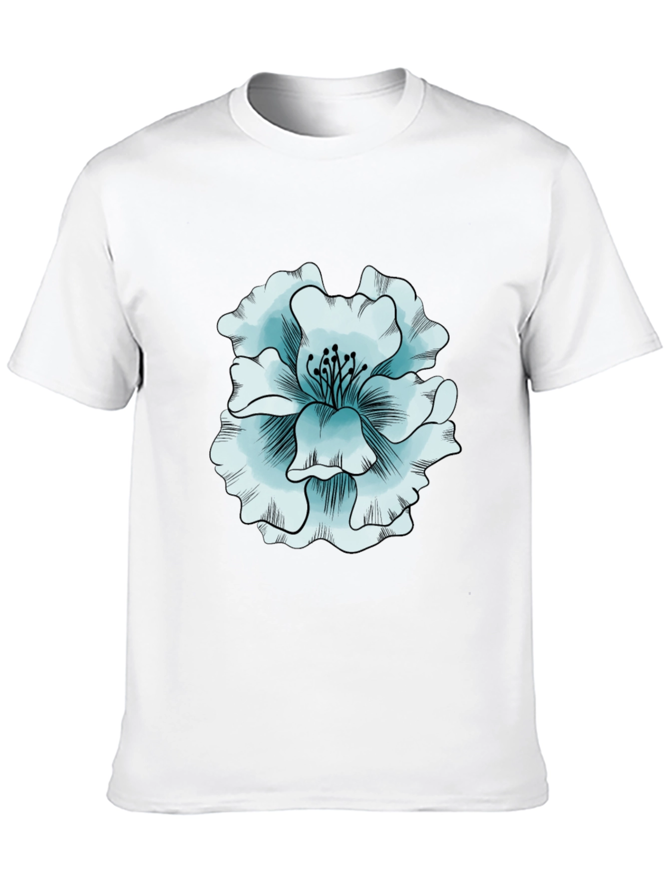 Floral Print Tee - Stylish & Comfortable