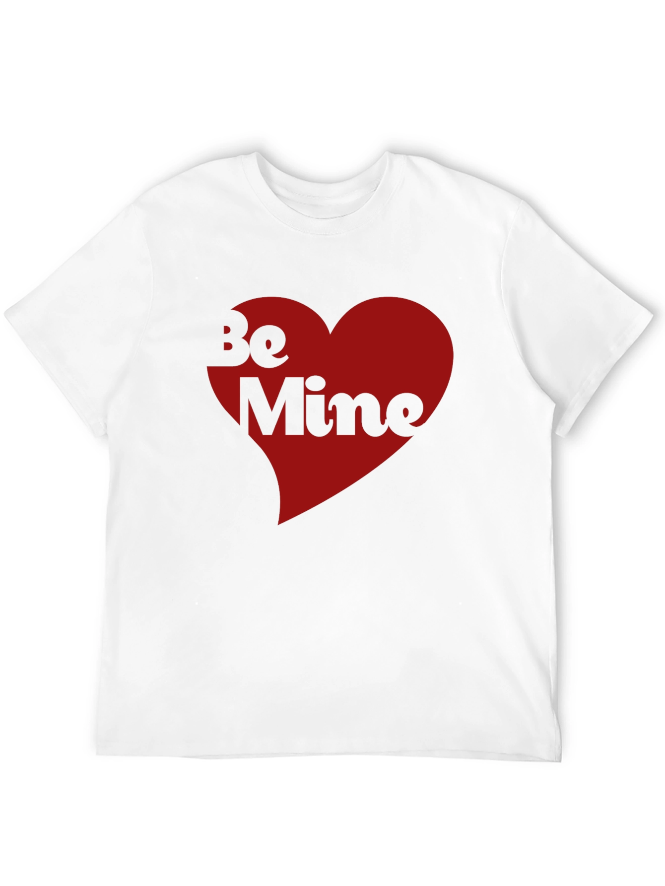 Be Mine Heart Graphic Tee - Valentines Day Shirt