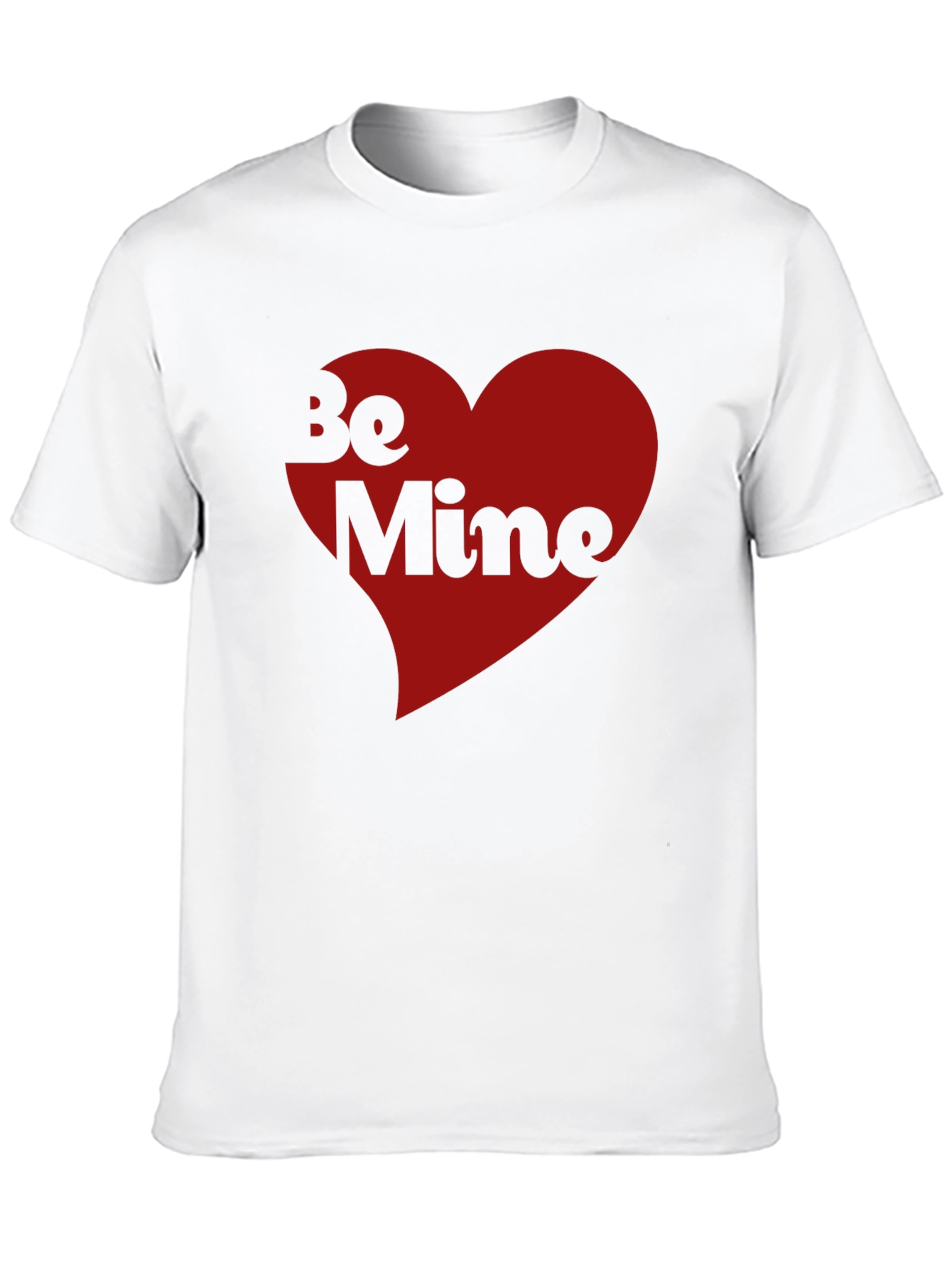 Be Mine Heart Graphic Tee - Valentines Day Shirt
