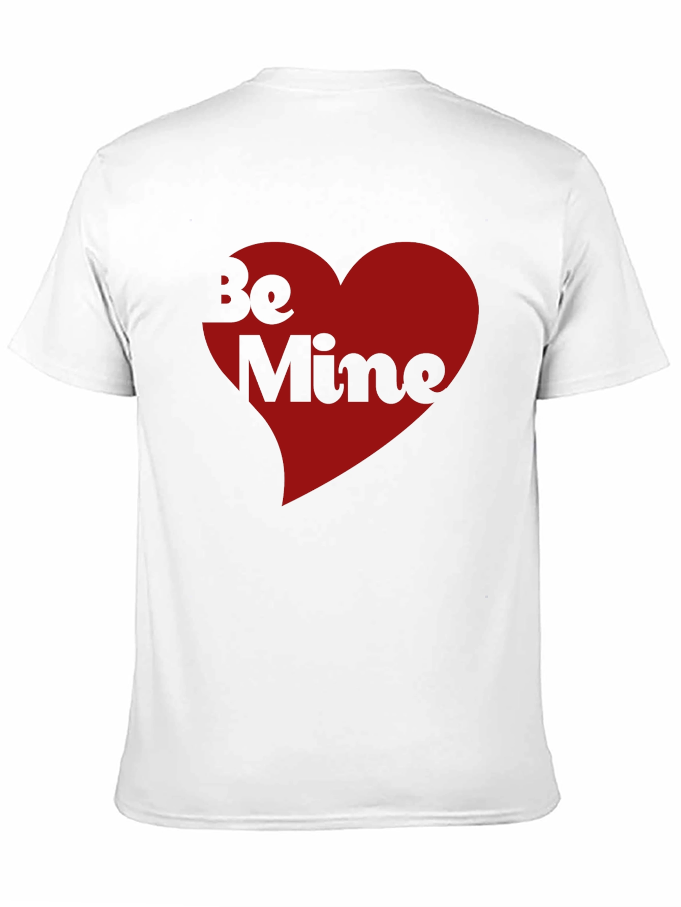 Be Mine Heart Graphic Tee - Valentines Day Shirt
