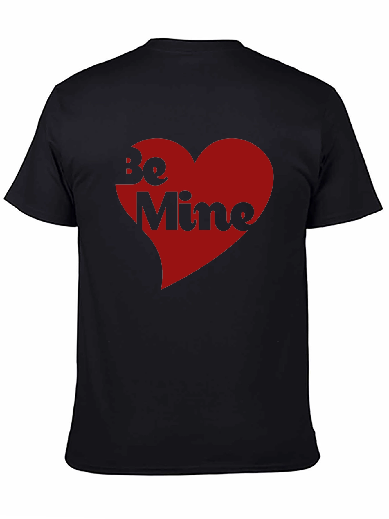 Be Mine Heart Graphic Tee - Valentines Day Shirt