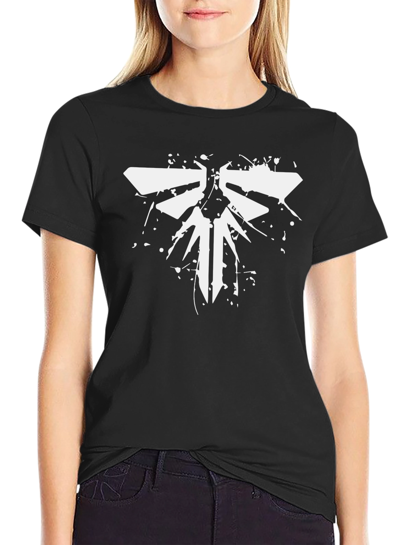 The Last of Us Firefly Logo Black T-Shirt