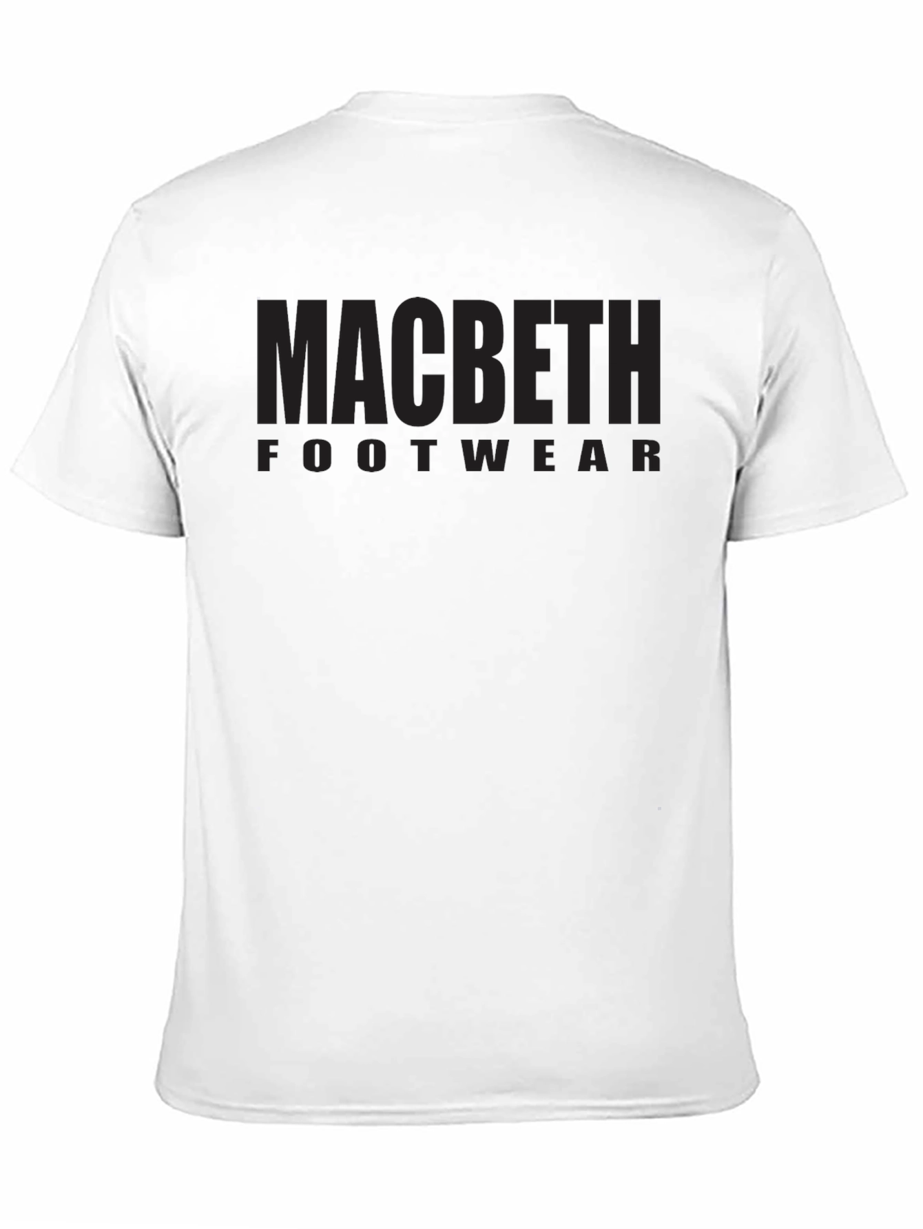 Macbeth Footwear Graphic Black T-Shirt