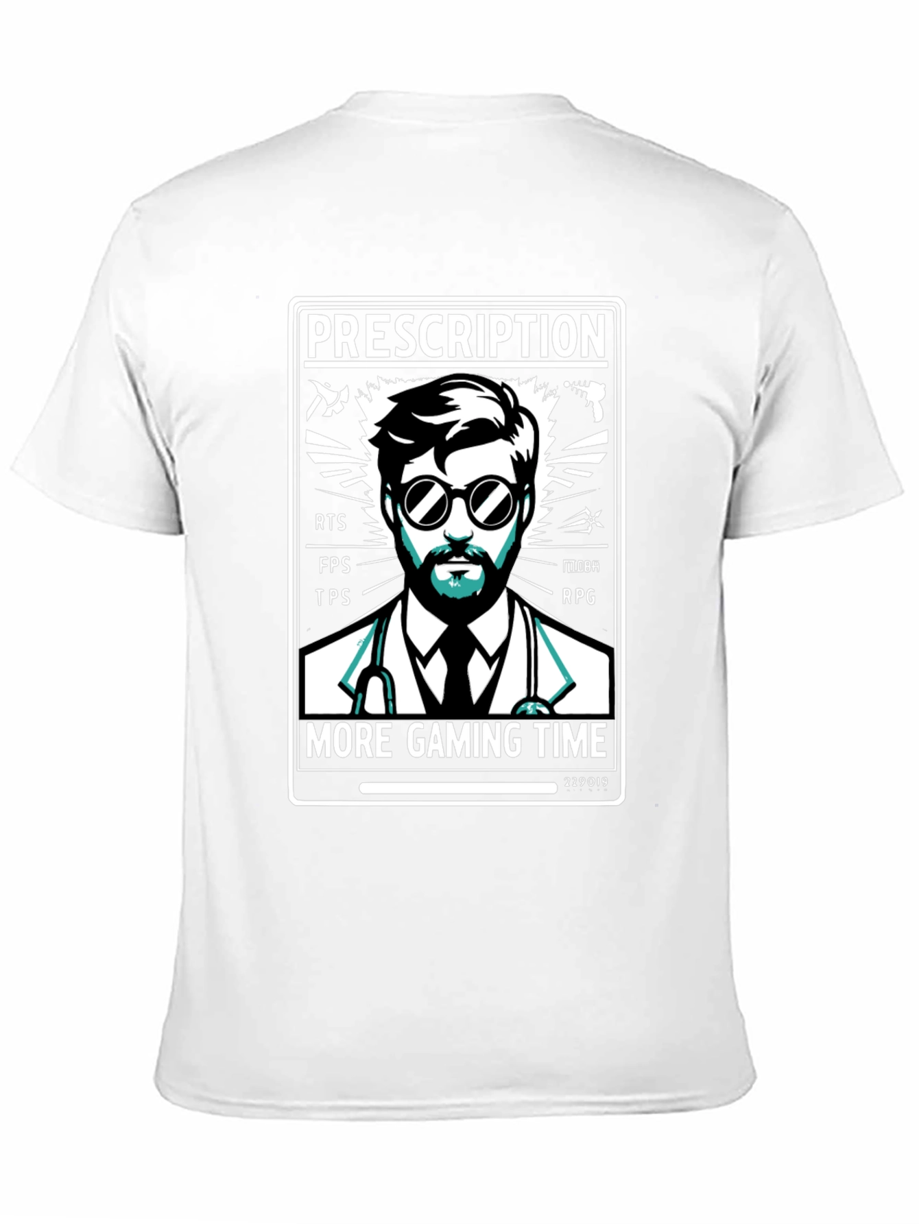 Prescription Gaming T-Shirt - Gamer Doctor Tee