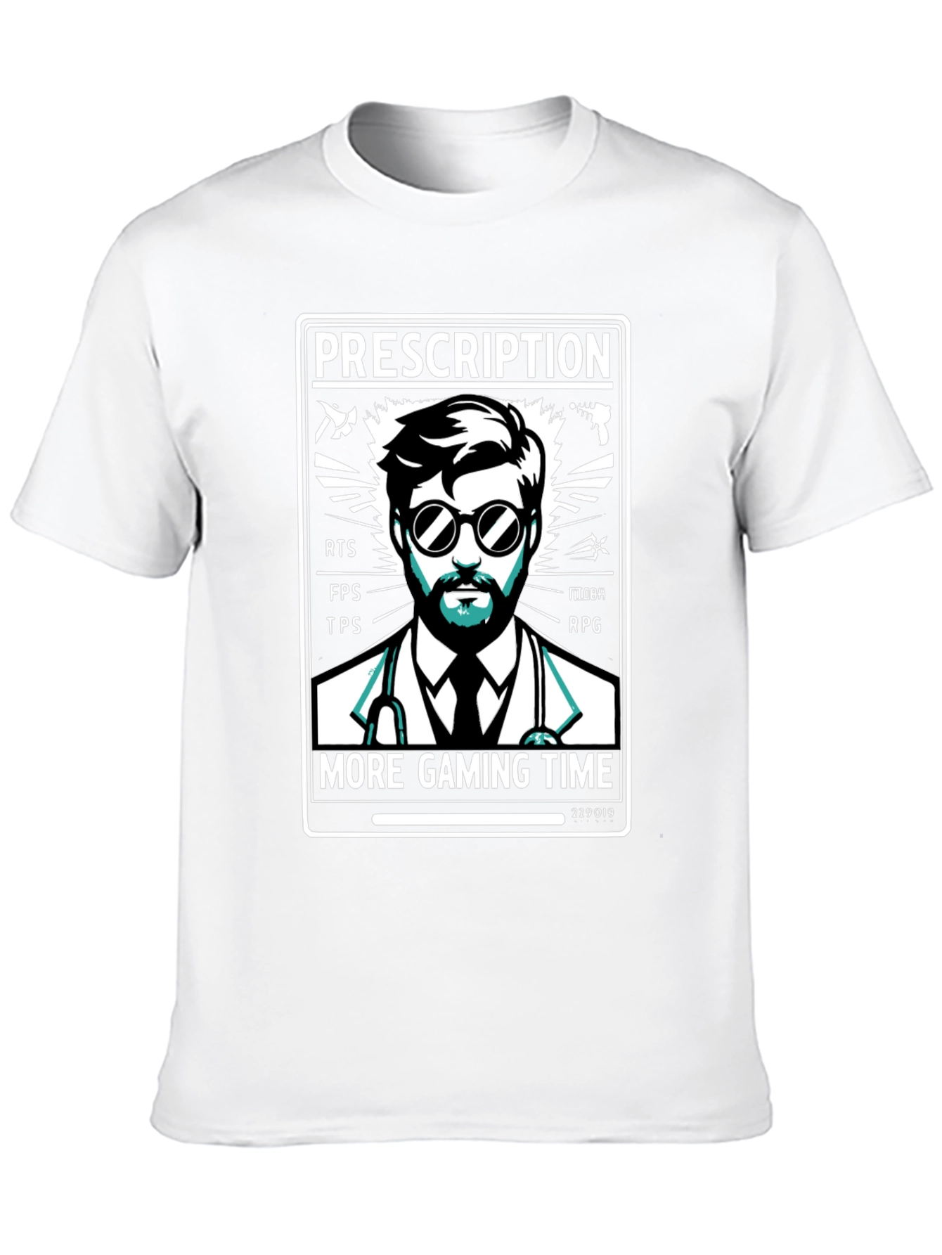 Prescription Gaming T-Shirt - Gamer Doctor Tee