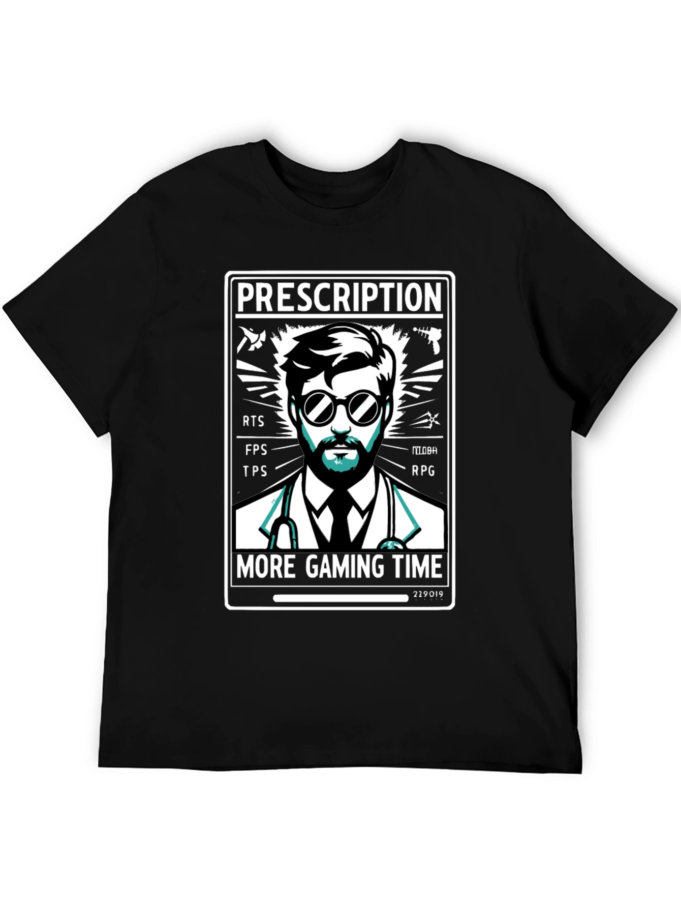 Prescription Gaming T-Shirt - Gamer Doctor Tee