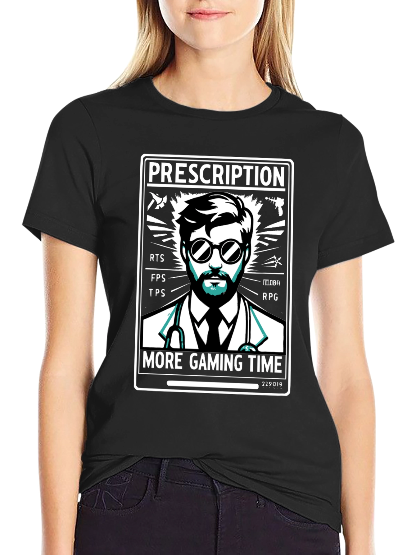 Prescription Gaming T-Shirt - Gamer Doctor Tee