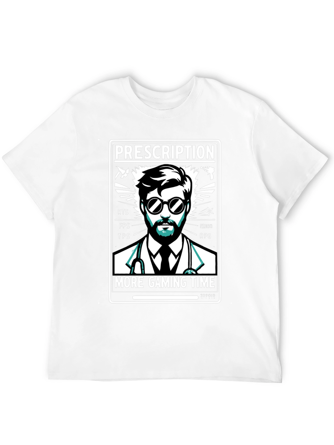 Prescription Gaming T-Shirt - Gamer Doctor Tee