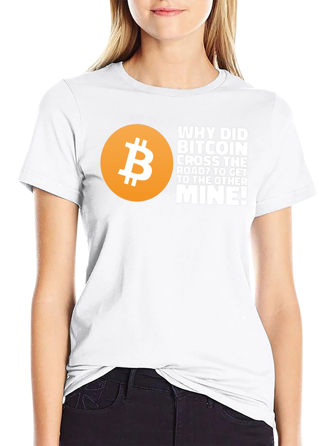 Bitcoin Joke T-Shirt - Crypto Pun Tee