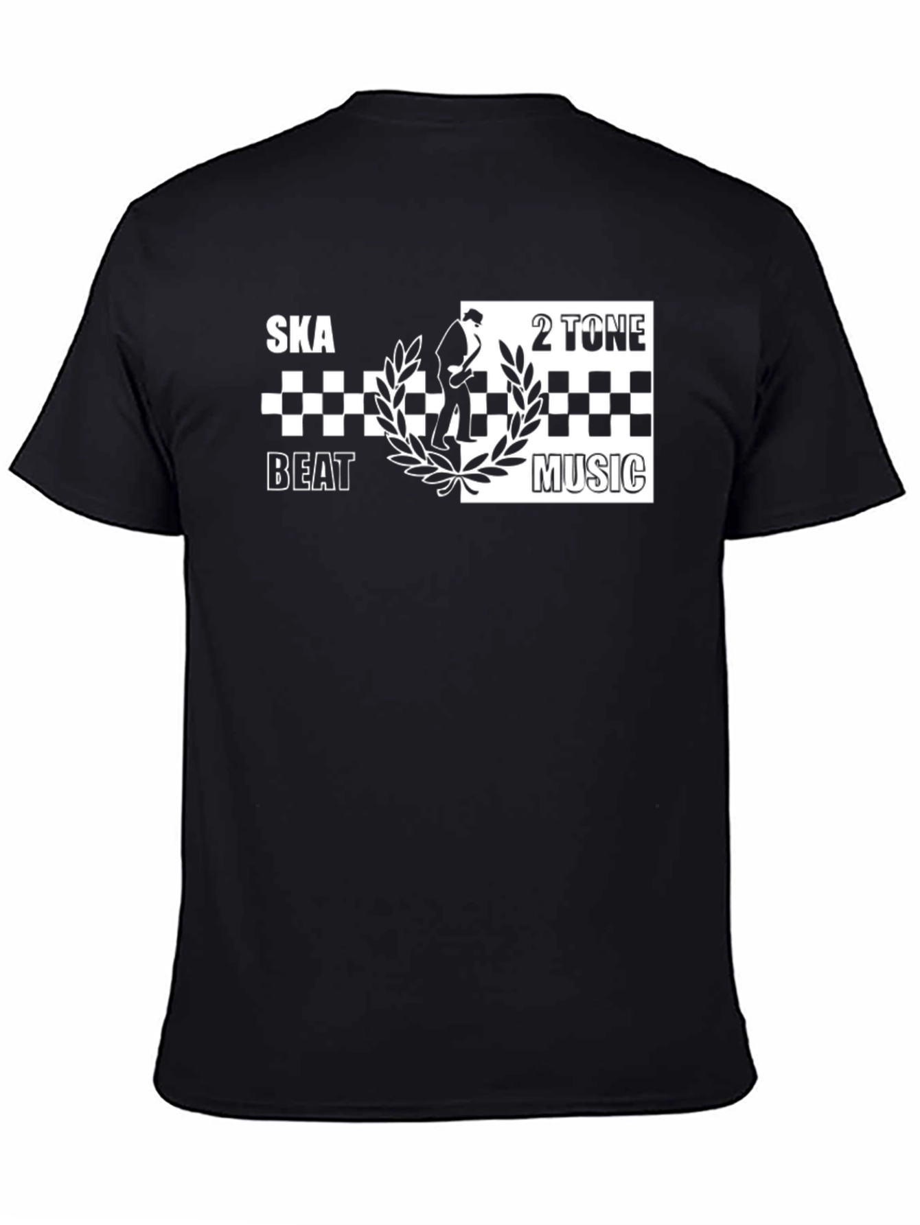Ska Beat 2 Tone Music Graphic Tee