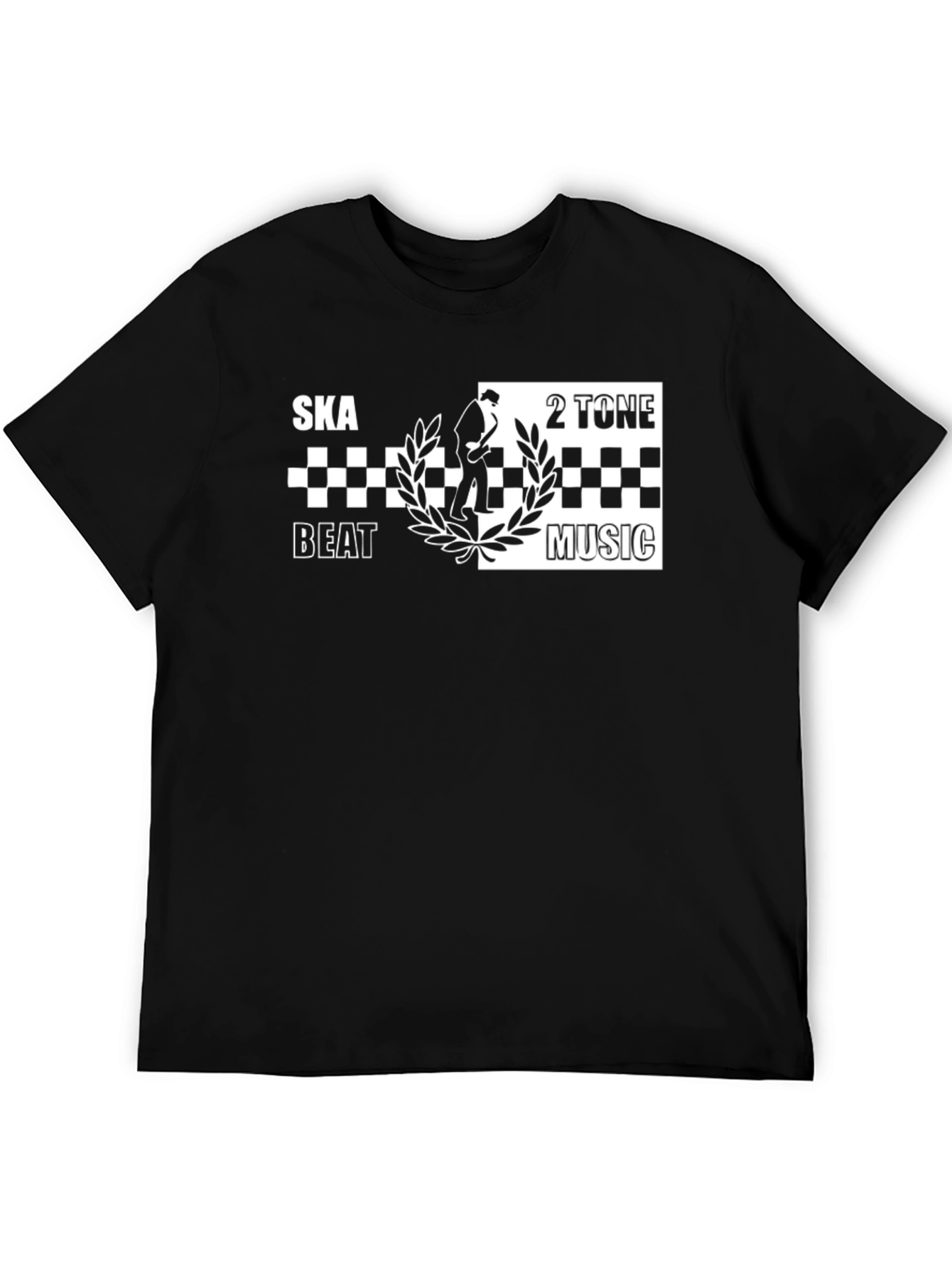 Ska Beat 2 Tone Music Graphic Tee