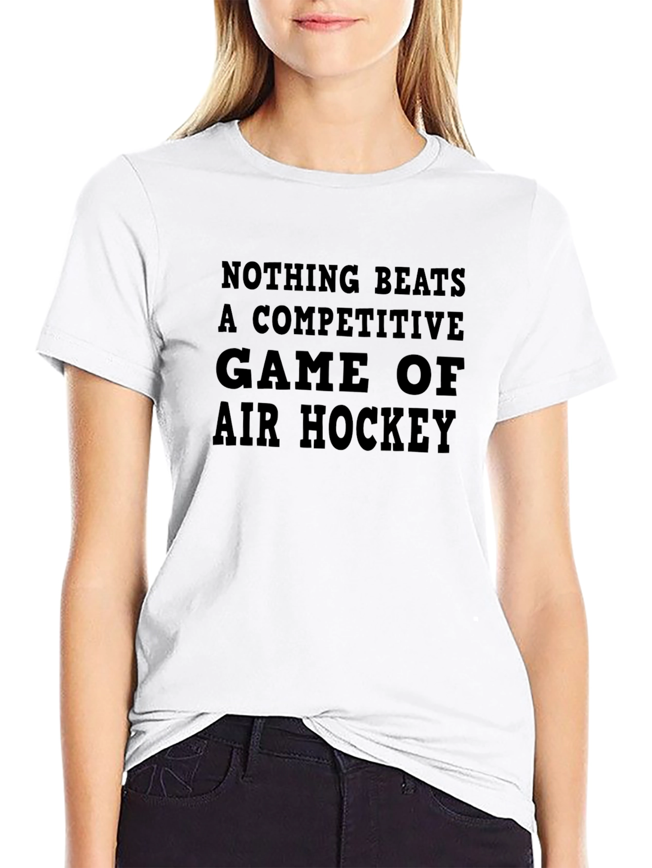 Air Hockey Fan T-Shirt - Competitive Game Tee