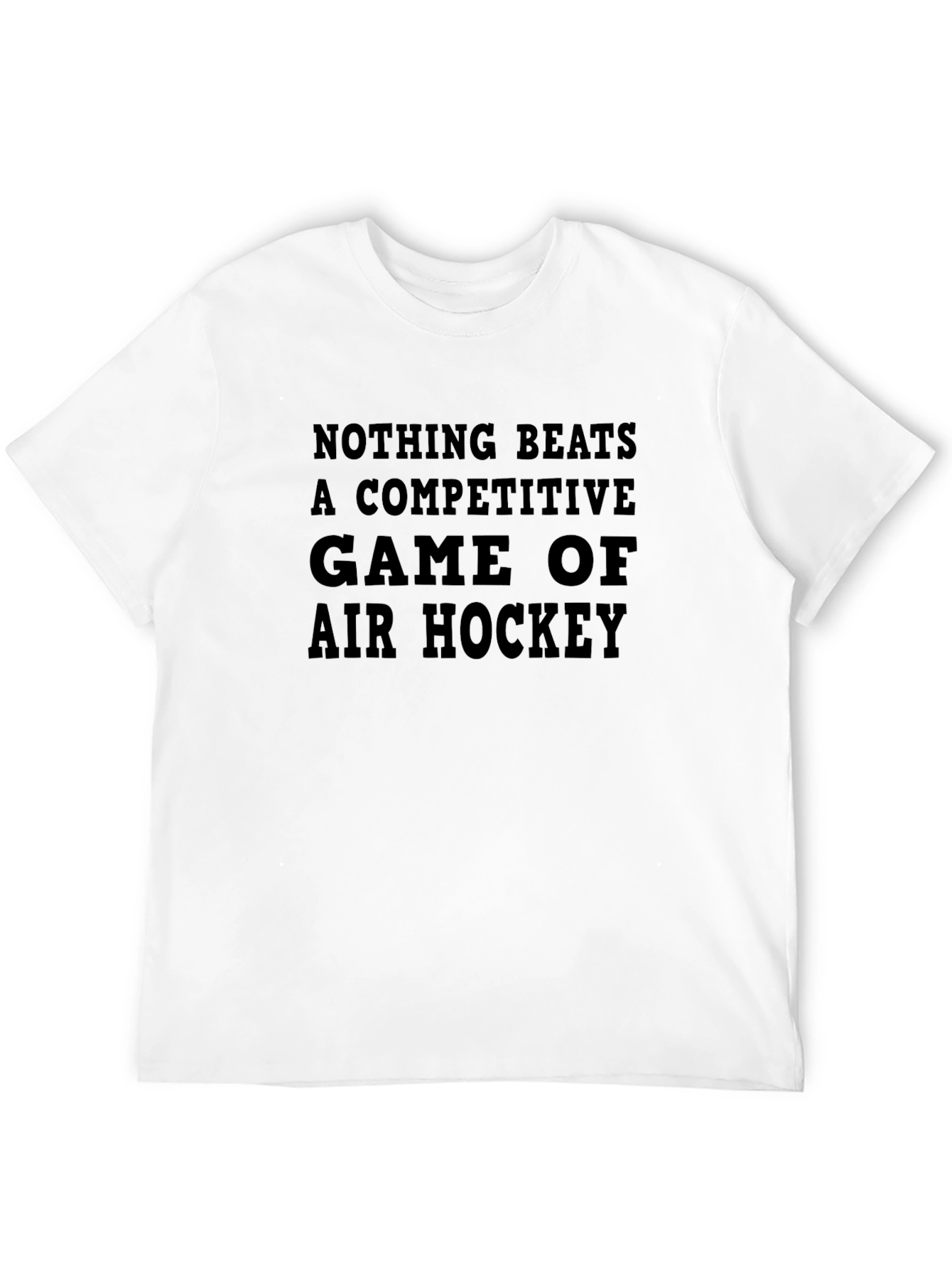 Air Hockey Fan T-Shirt - Competitive Game Tee