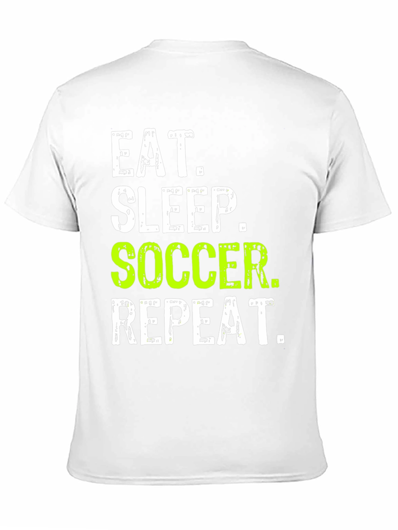 Eat Sleep Soccer Repeat Graphic Tee