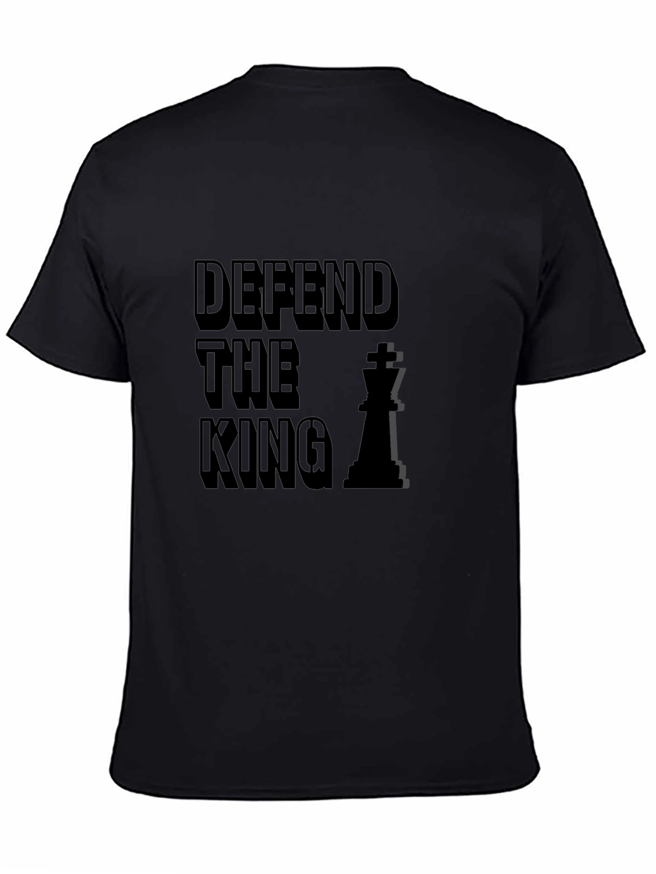 Defend The King Chess T-Shirt - Stylish Graphic Tee