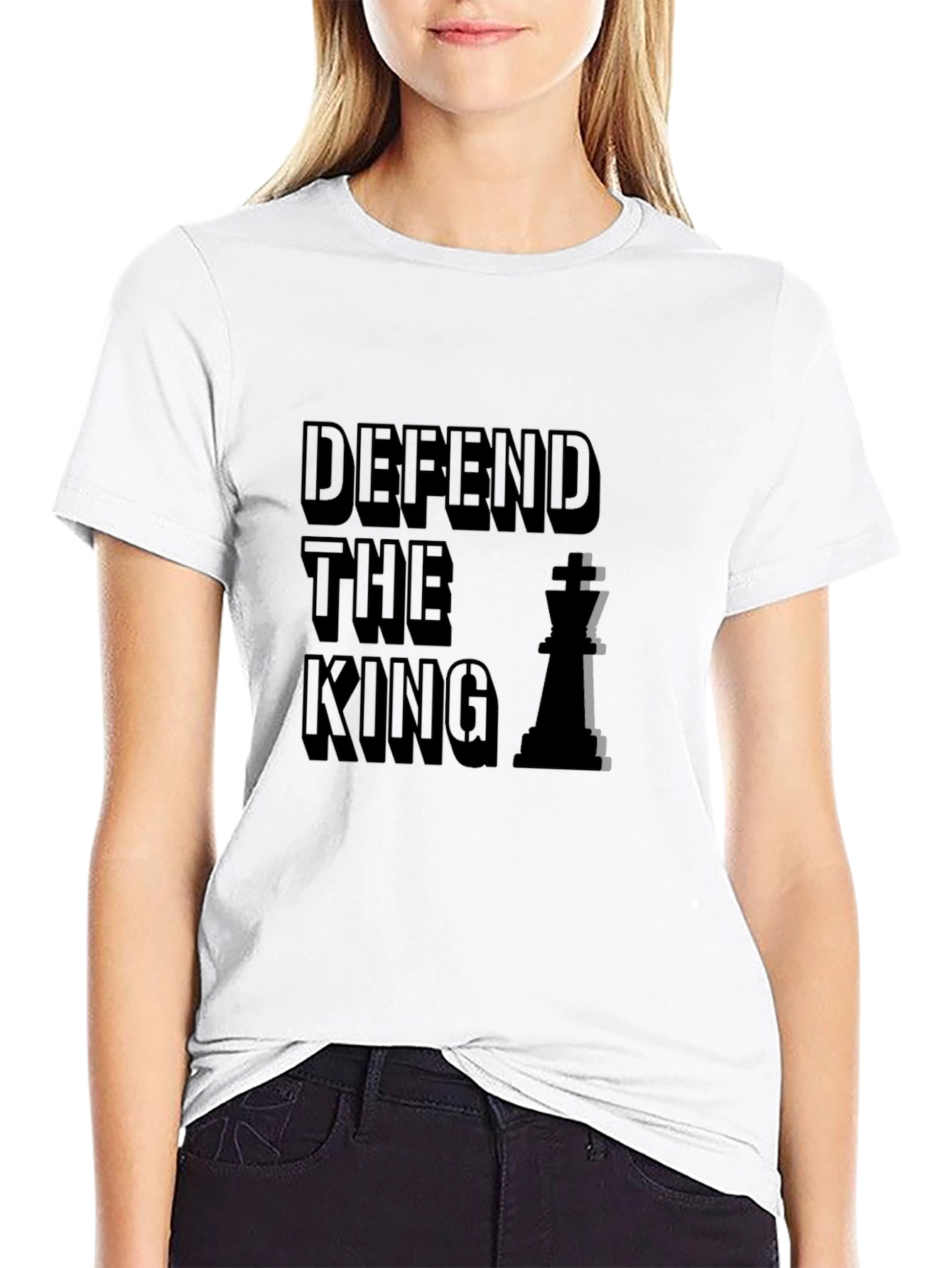 Defend The King Chess T-Shirt - Stylish Graphic Tee