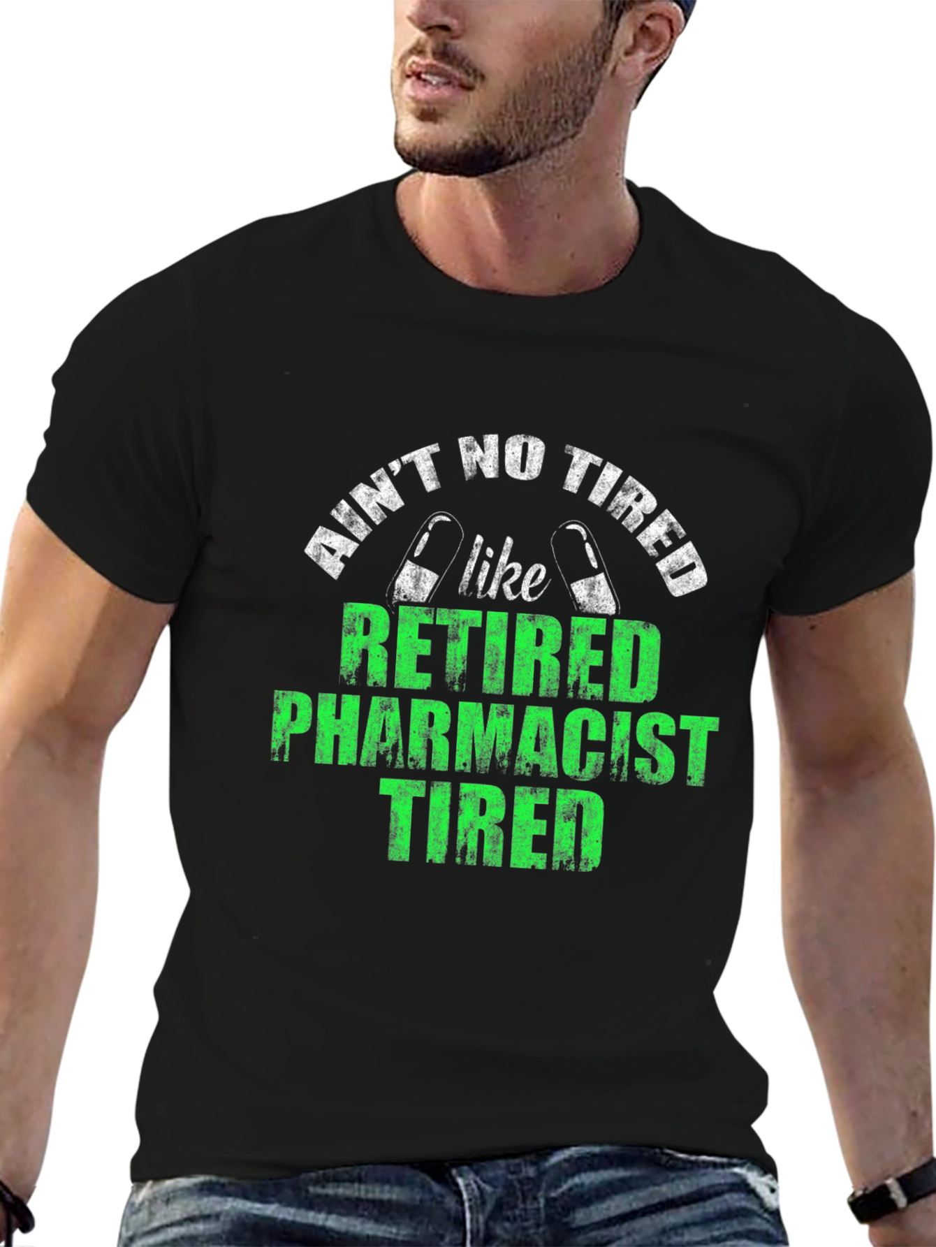 Retired Pharmacist Tired T-Shirt