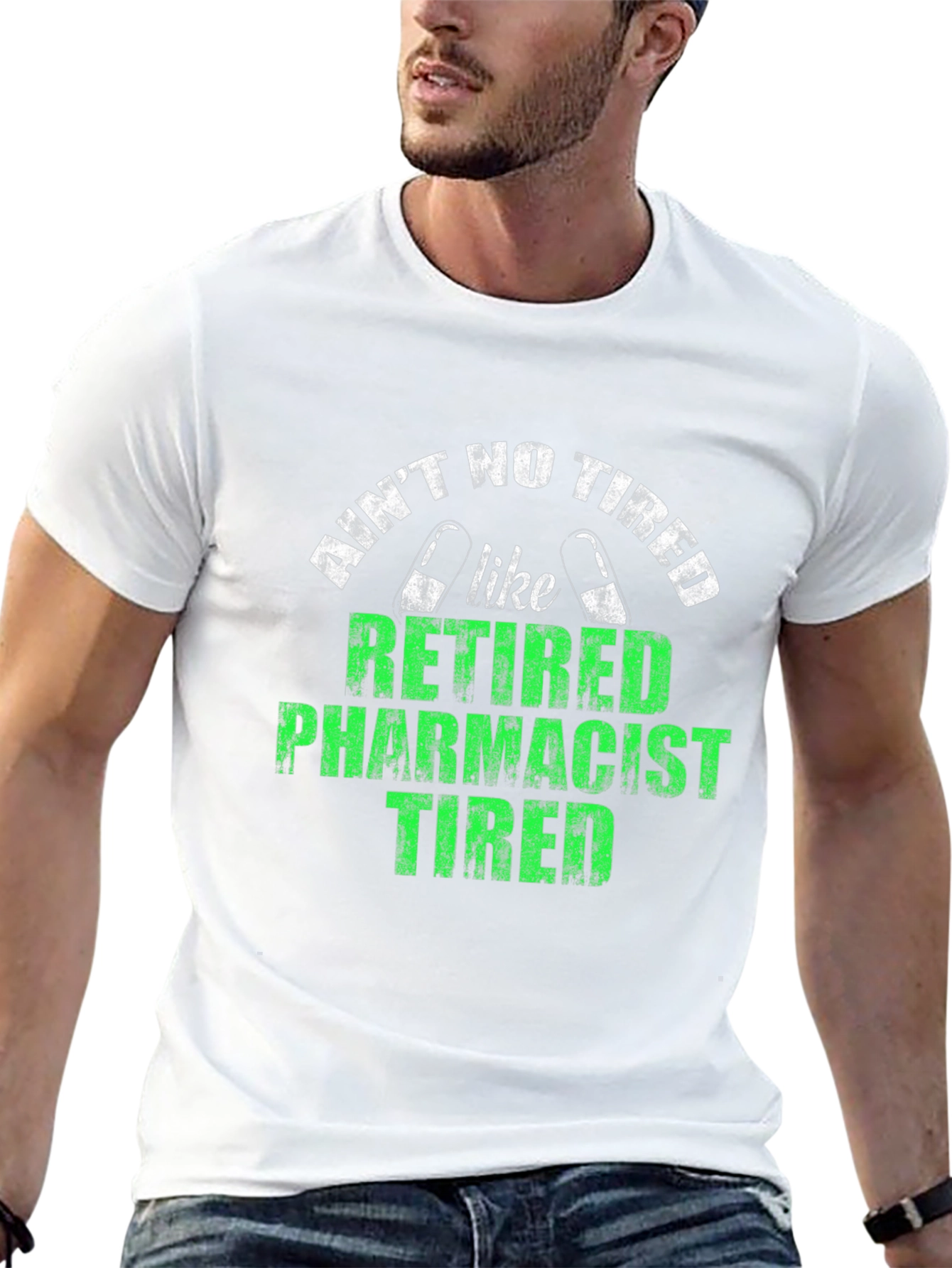 Retired Pharmacist Tired T-Shirt
