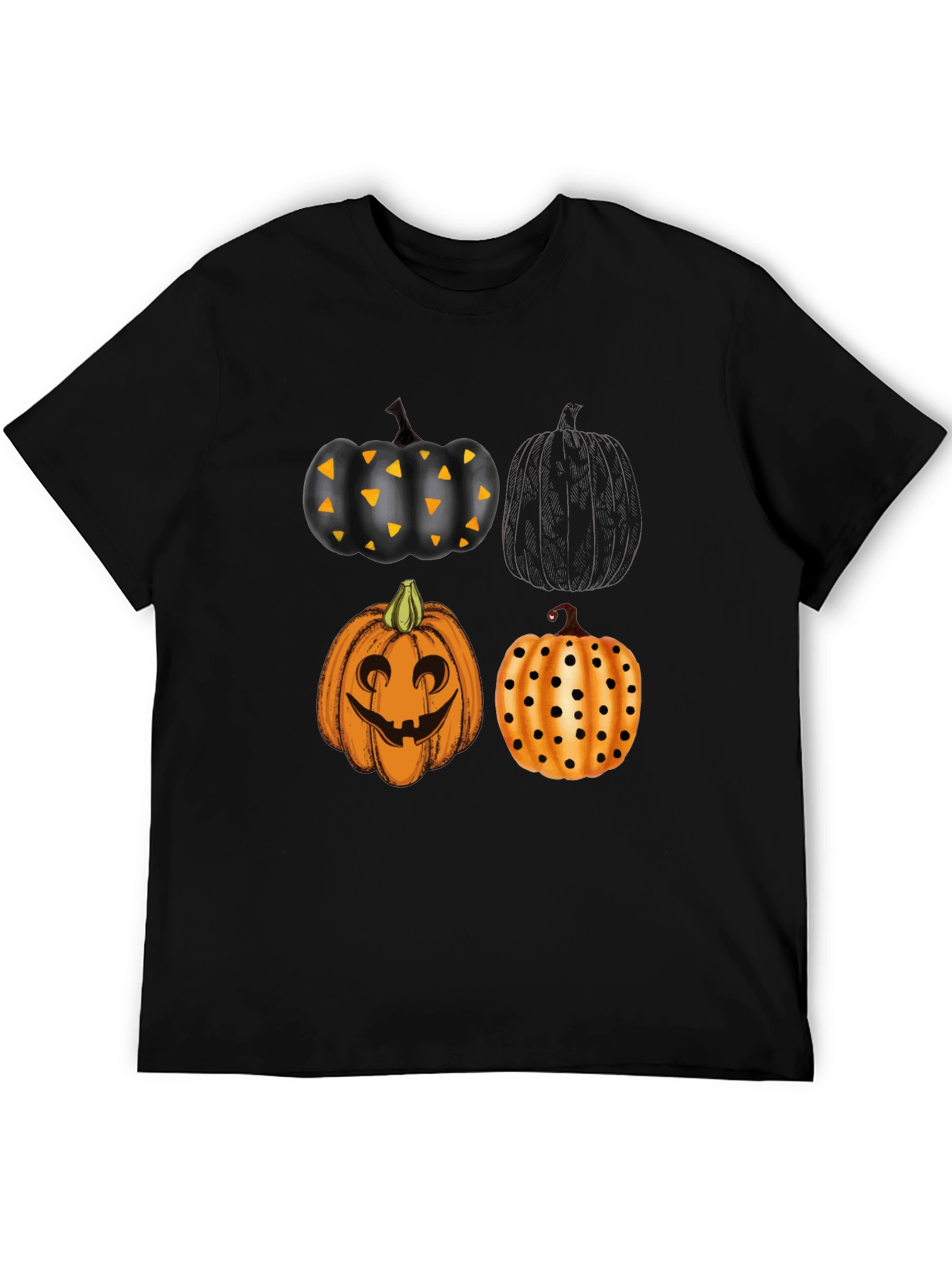 Halloween Pumpkin T-Shirt - Spooky Season Tee