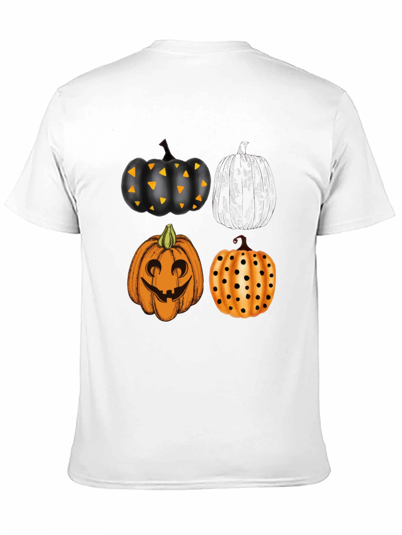 Halloween Pumpkin T-Shirt - Spooky Season Tee
