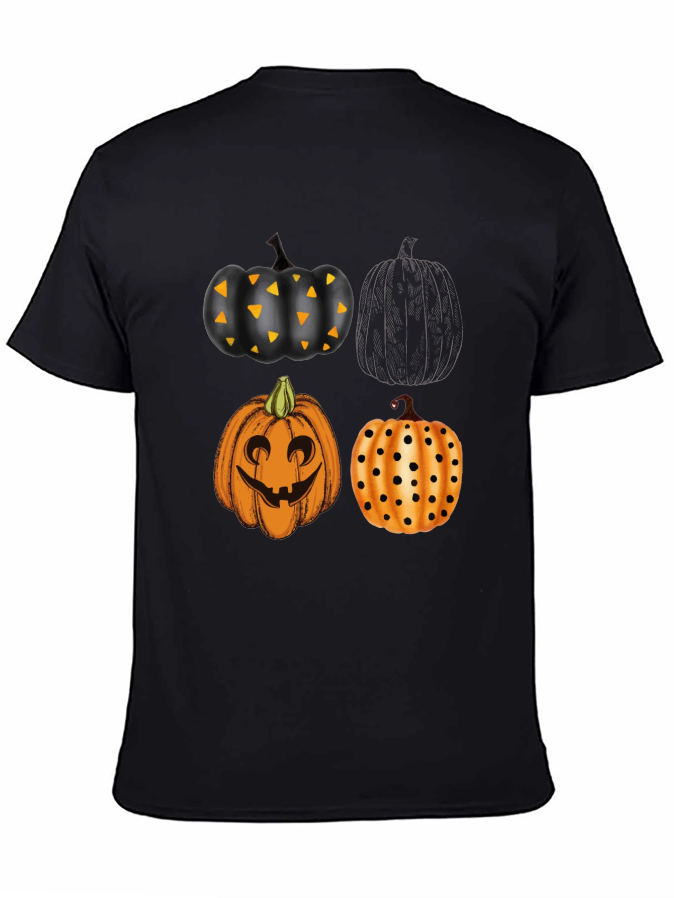 Halloween Pumpkin T-Shirt - Spooky Season Tee