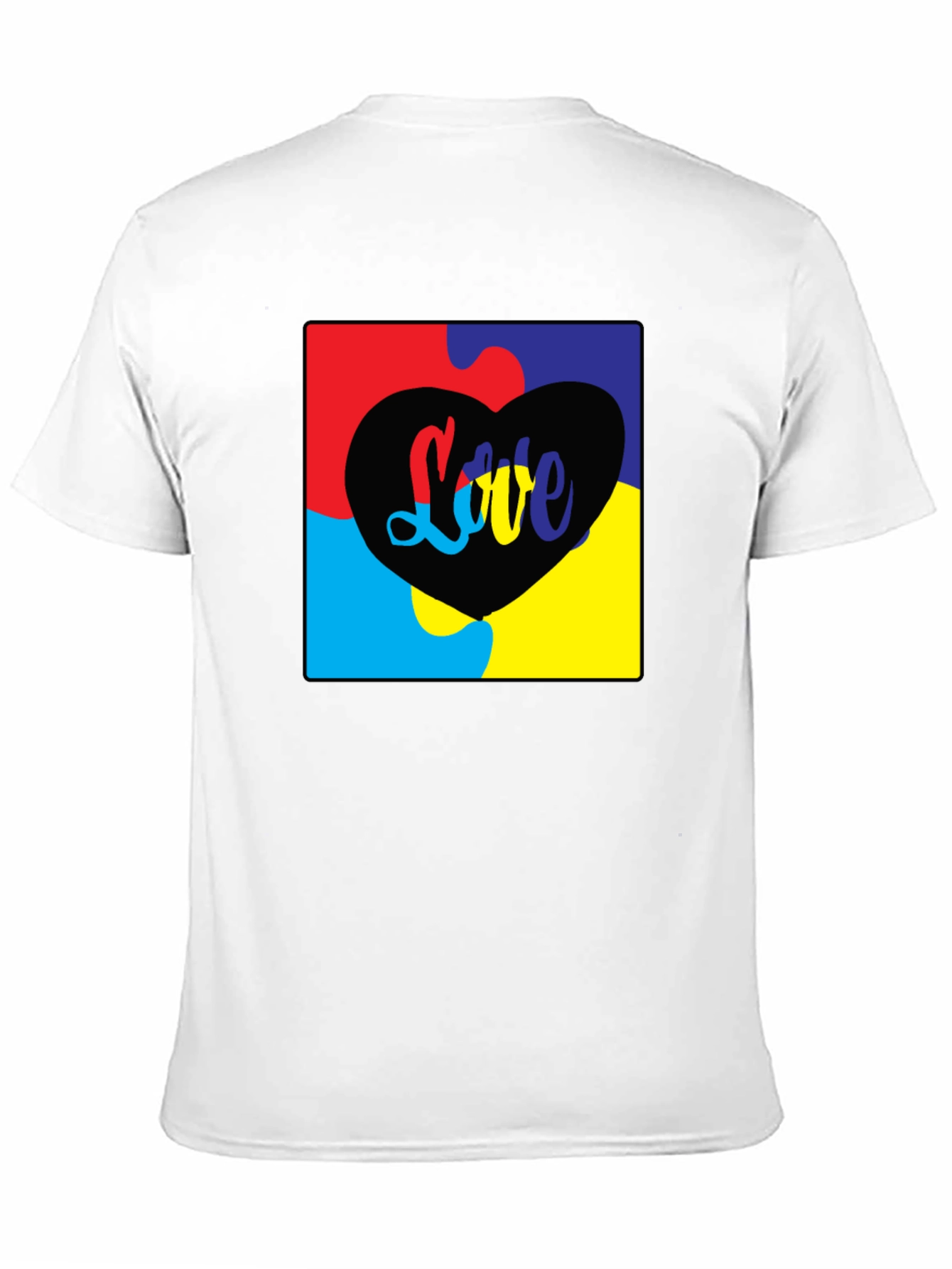 Love Autism Puzzle Piece T-Shirt