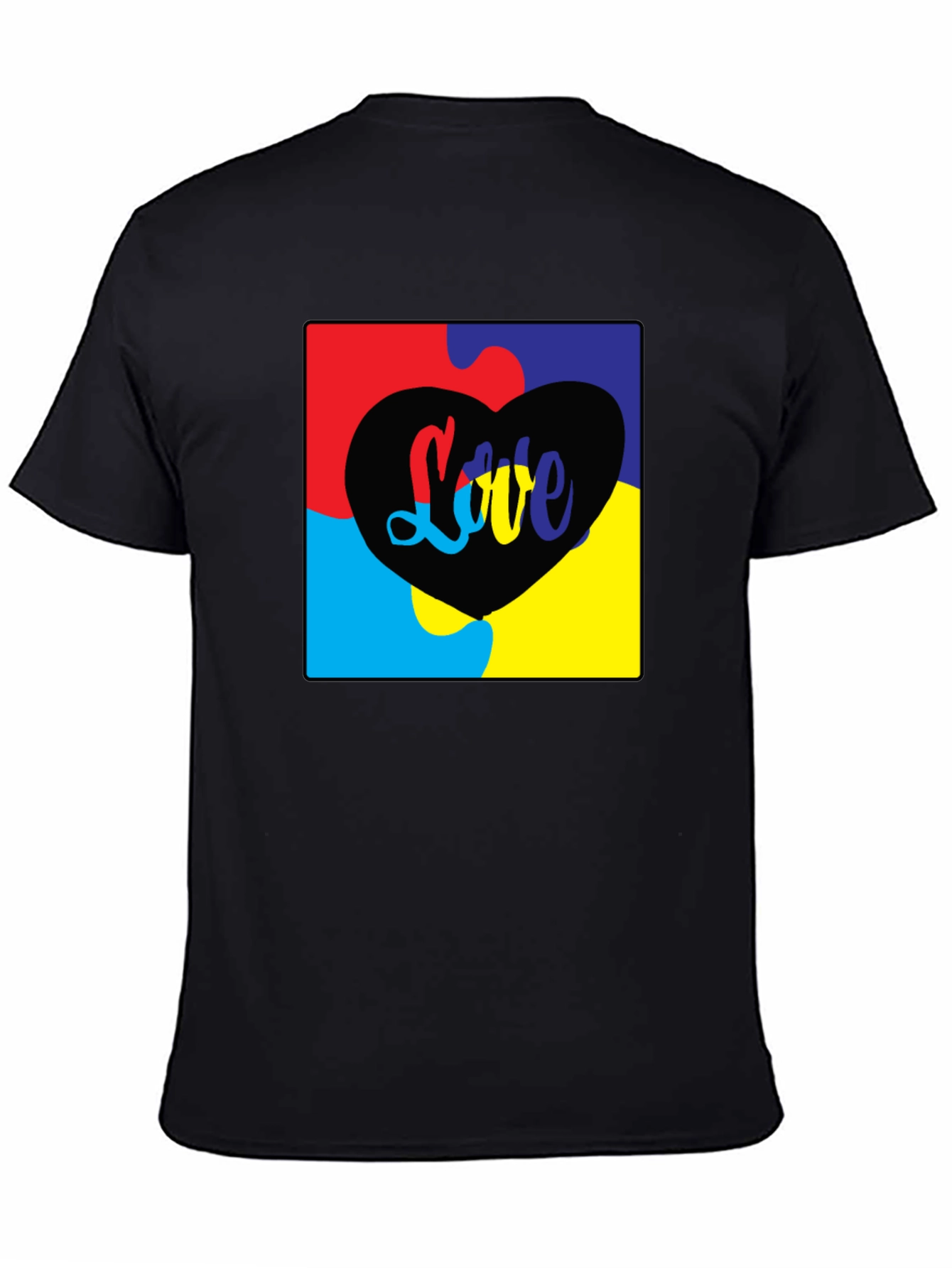 Love Autism Puzzle Piece T-Shirt