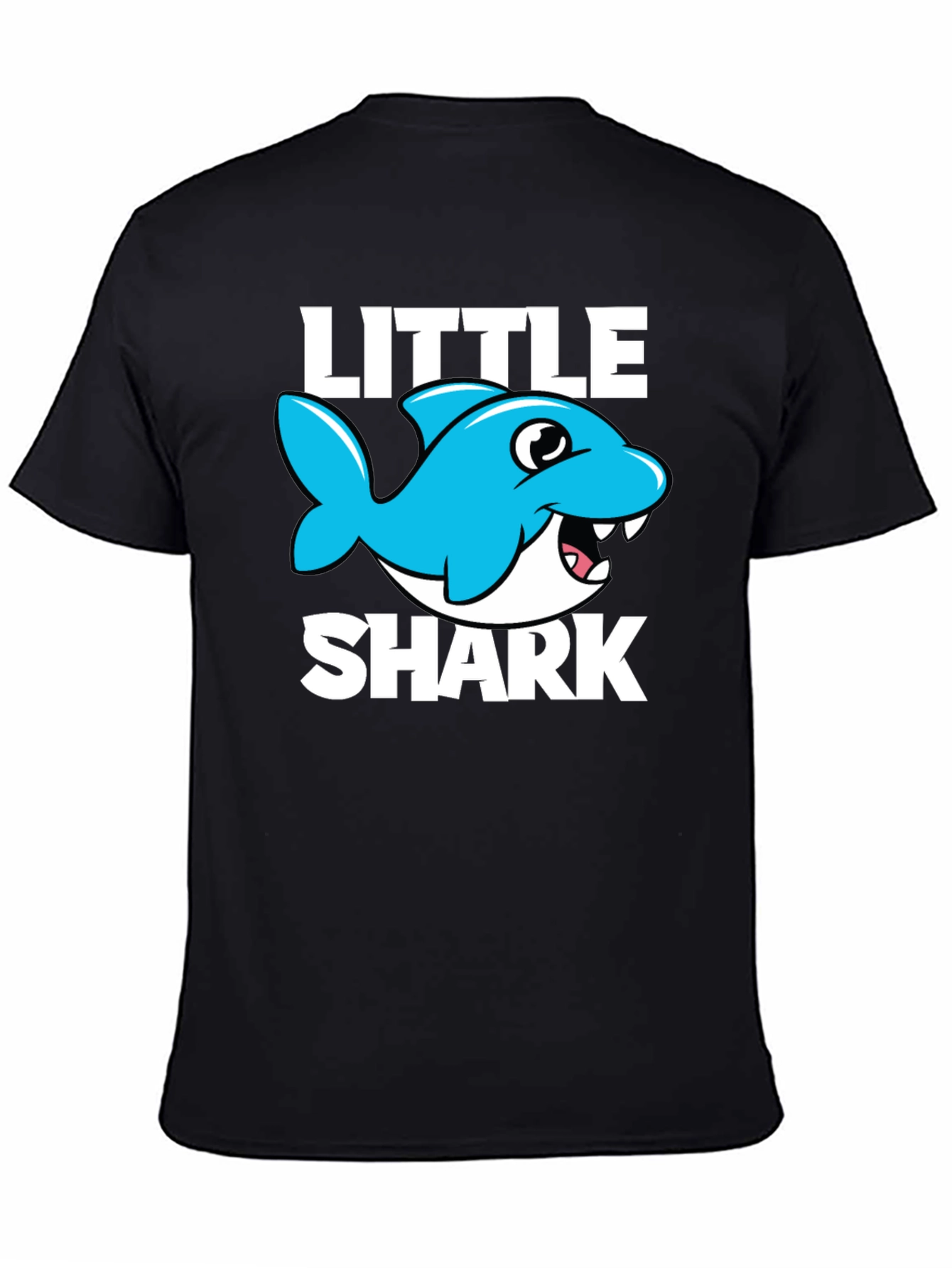 Little Shark Graphic Tee - Fun Kids T-Shirt