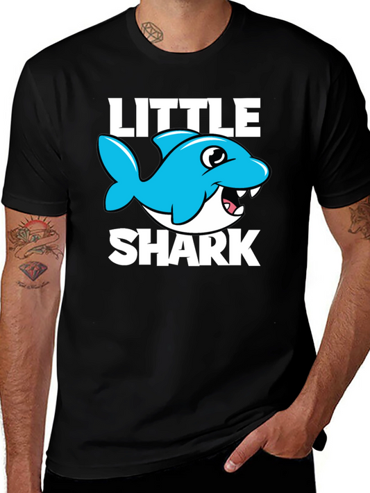 Little Shark Graphic Tee - Fun Kids T-Shirt