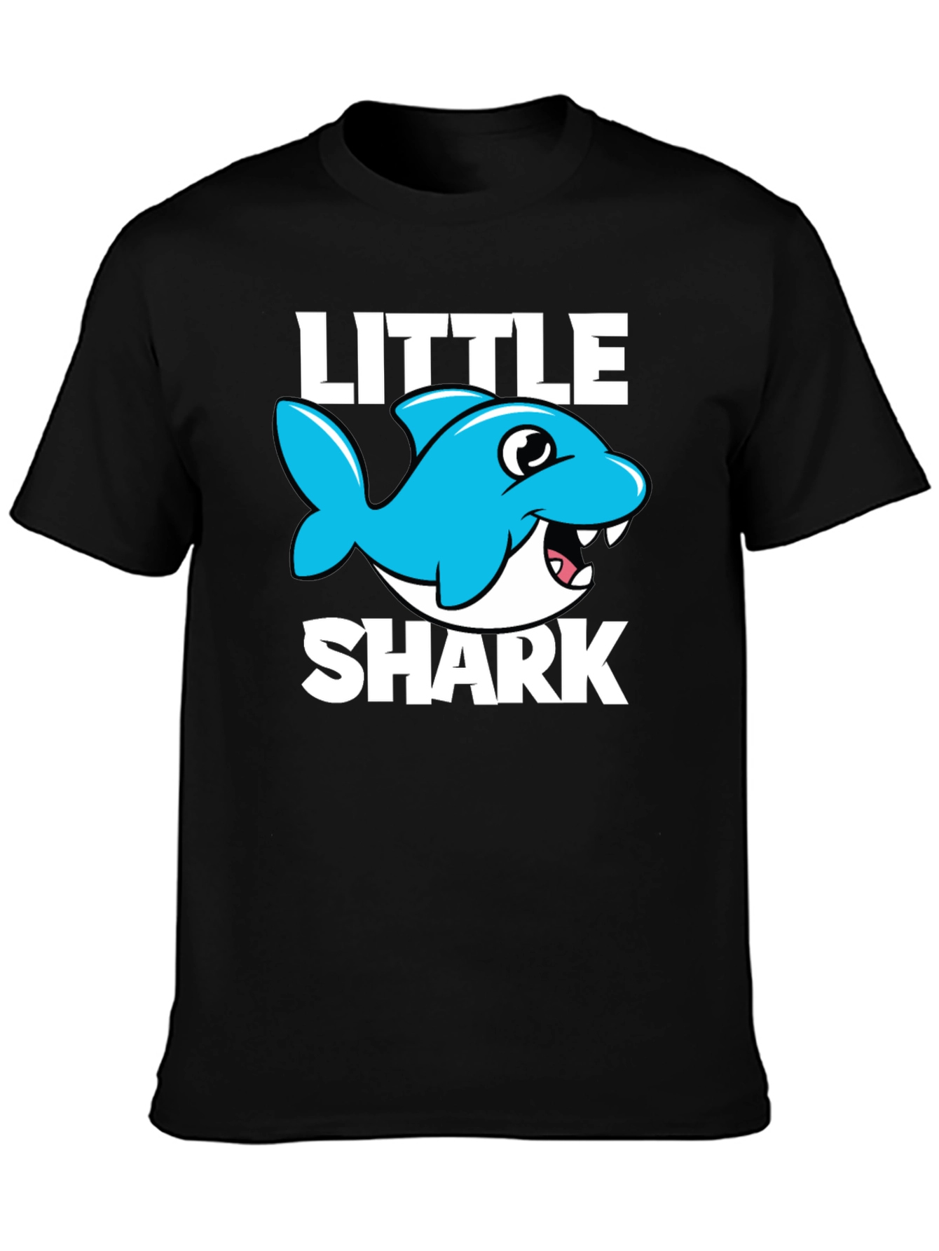 Little Shark Graphic Tee - Fun Kids T-Shirt