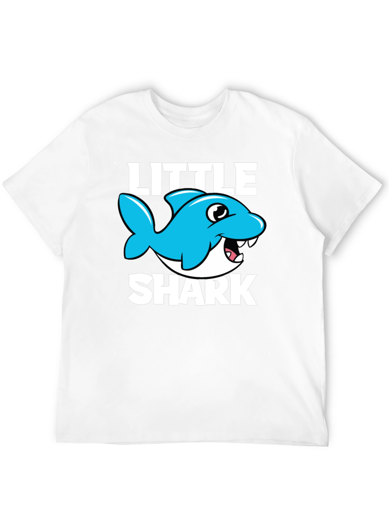 Little Shark Graphic Tee - Fun Kids T-Shirt