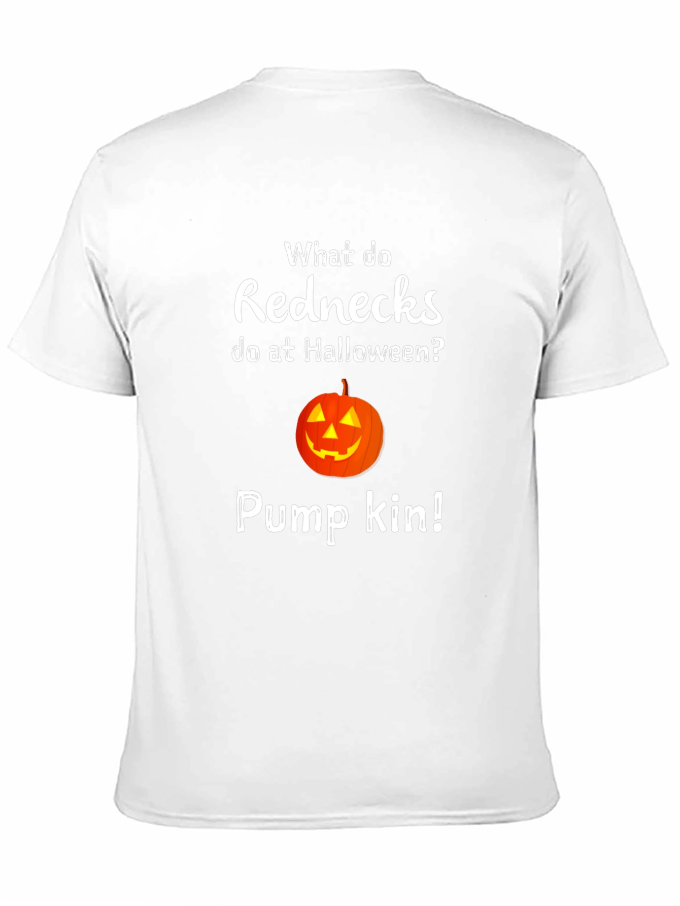 Redneck Halloween Pumpkin Pun T-Shirt