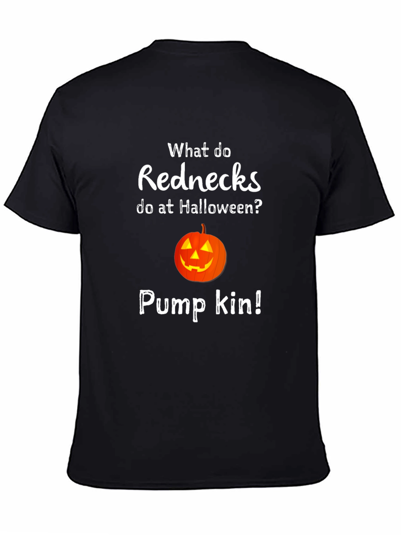 Redneck Halloween Pumpkin Pun T-Shirt