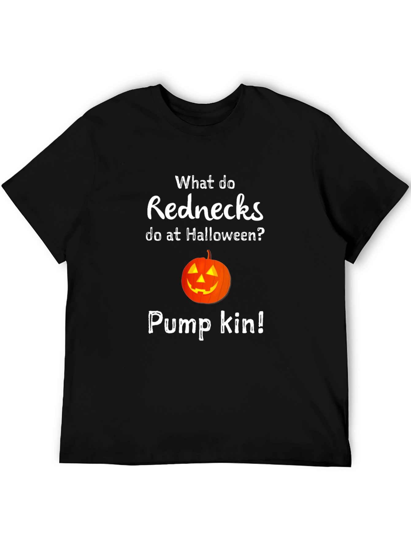 Redneck Halloween Pumpkin Pun T-Shirt